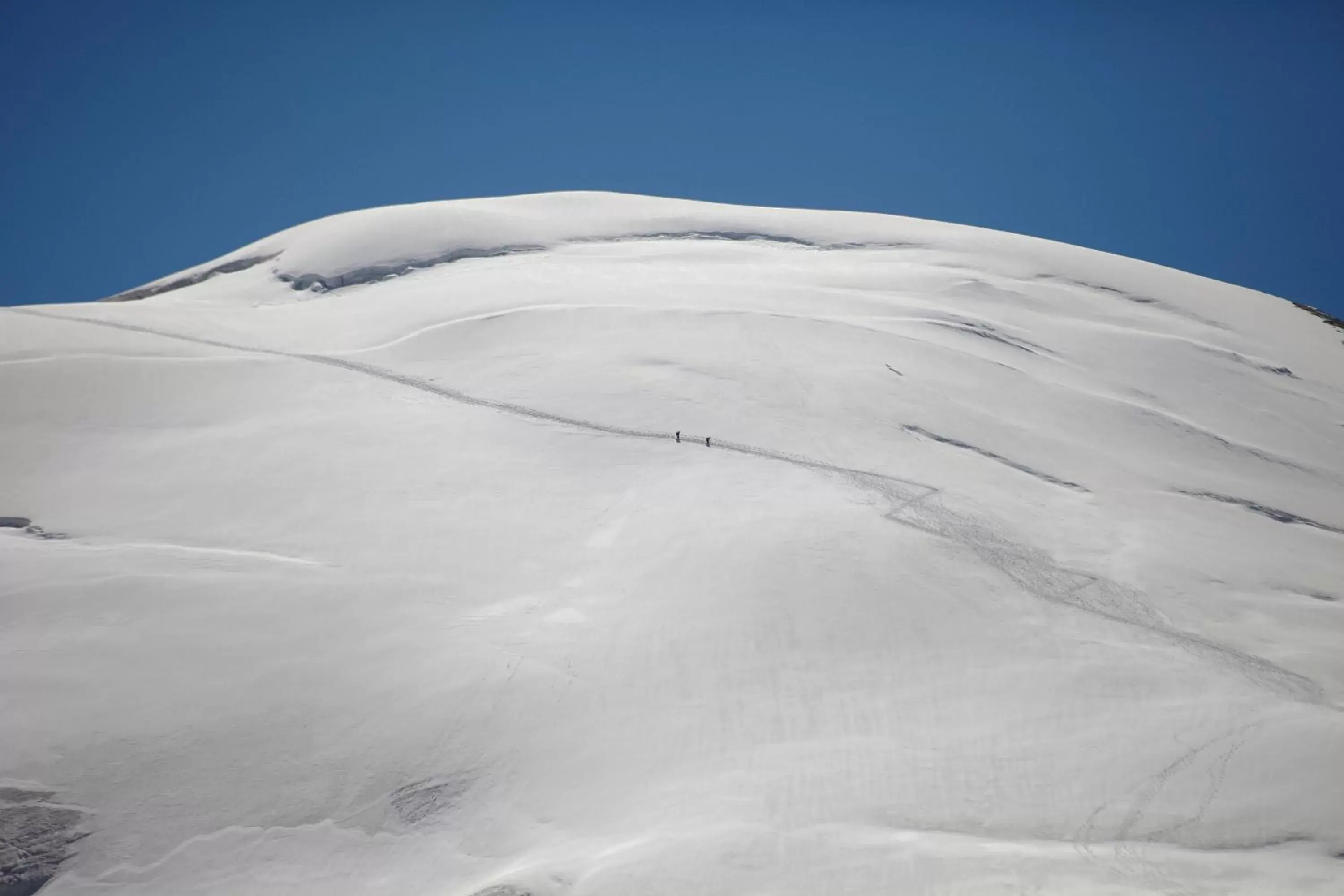 Skiing, Winter in The Capra Saas-Fee