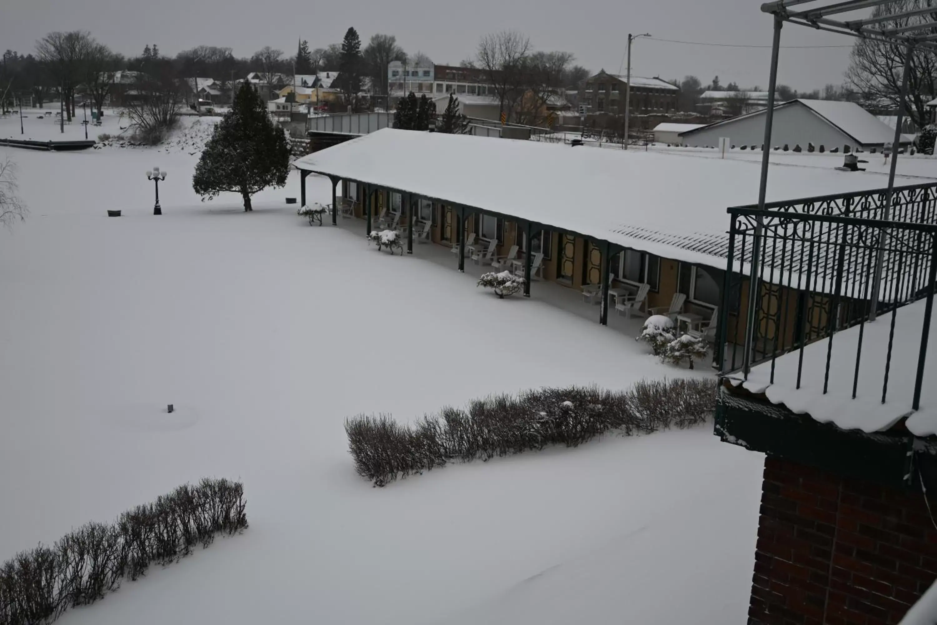 Winter in The Gananoque Inn & Spa