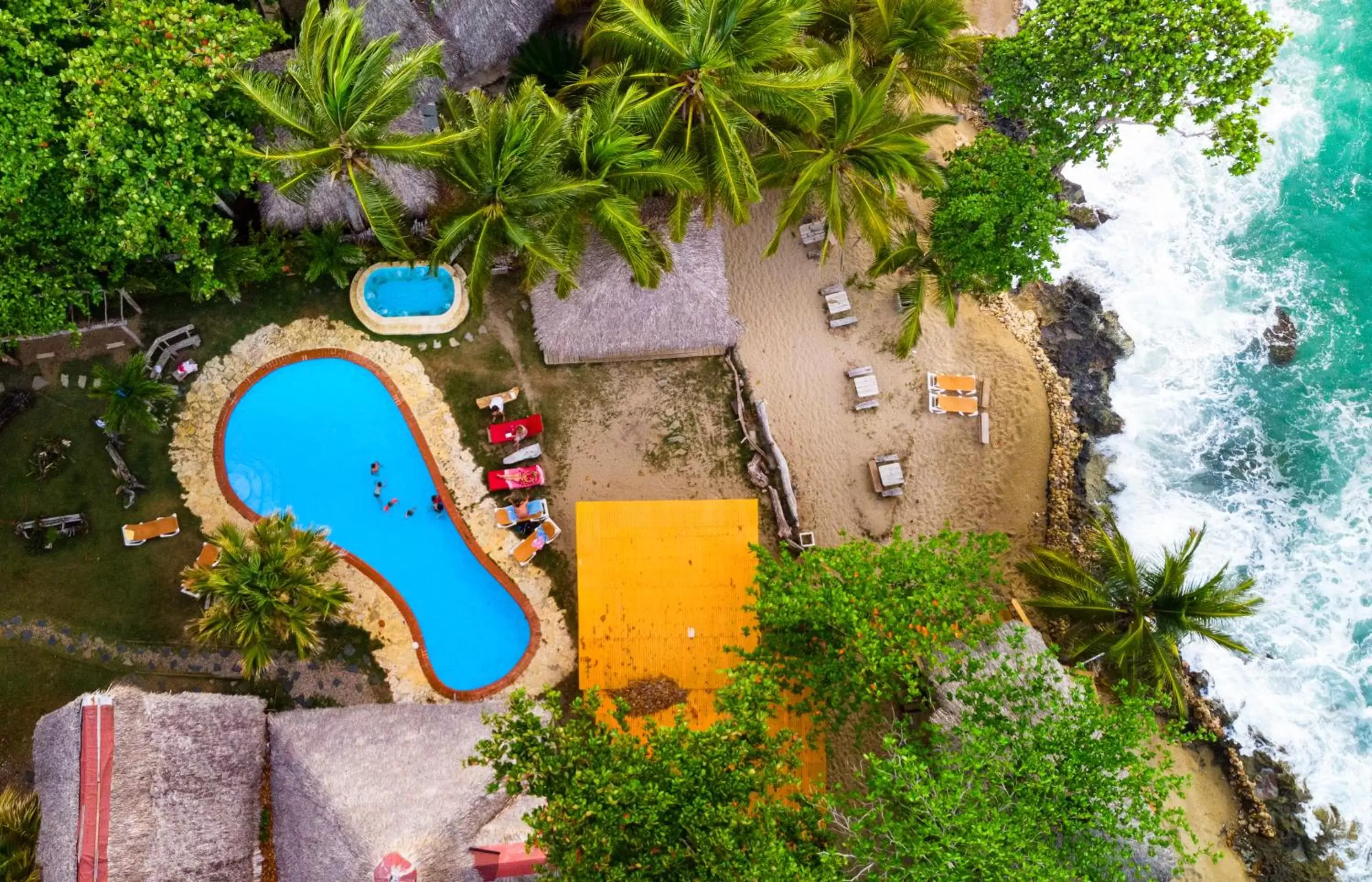 Swimming pool, Pool View in Cabarete Maravilla Eco Lodge Boutique Beach Surf & Kite