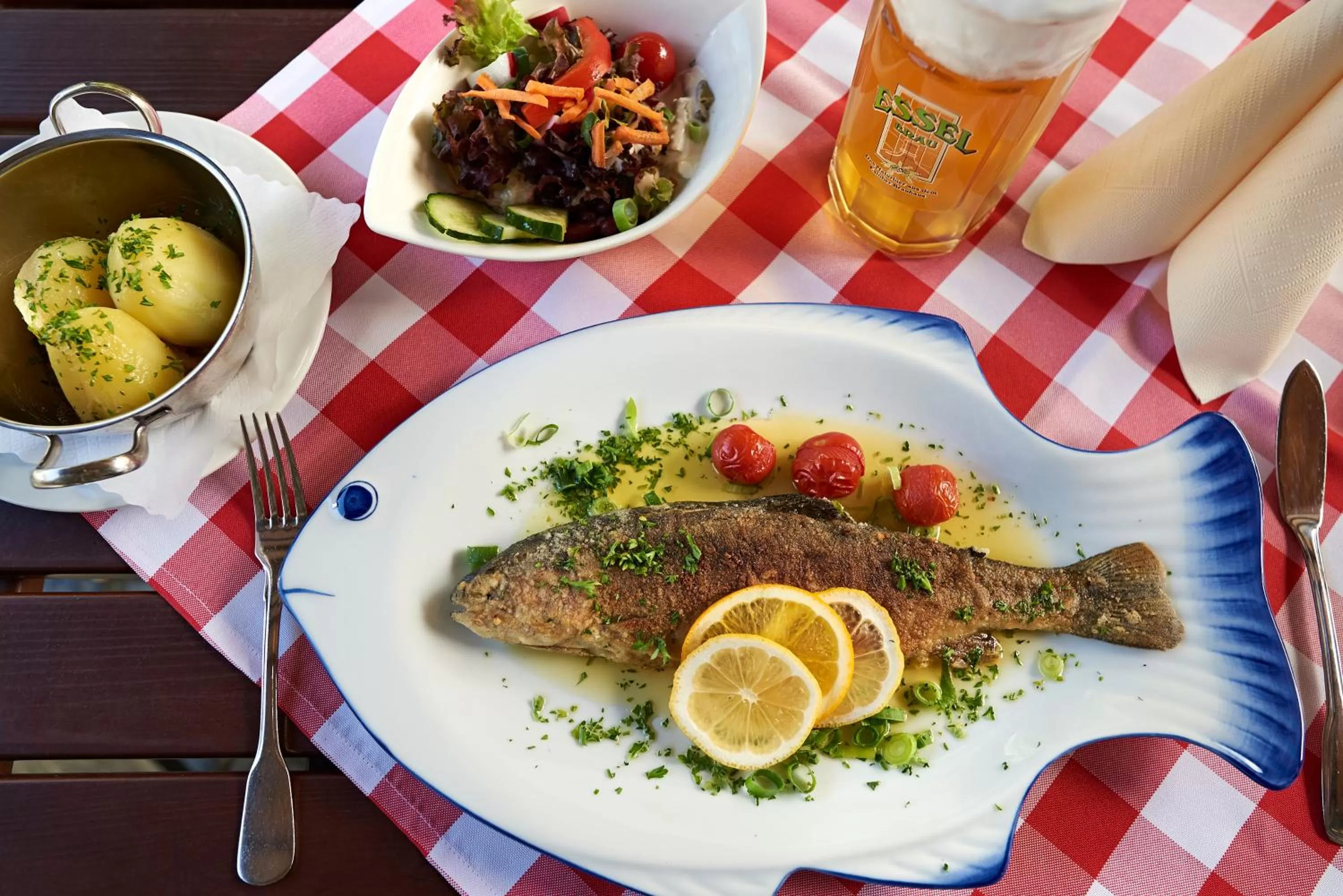 Food close-up in Domschänke Eslohe Brauereigasthof