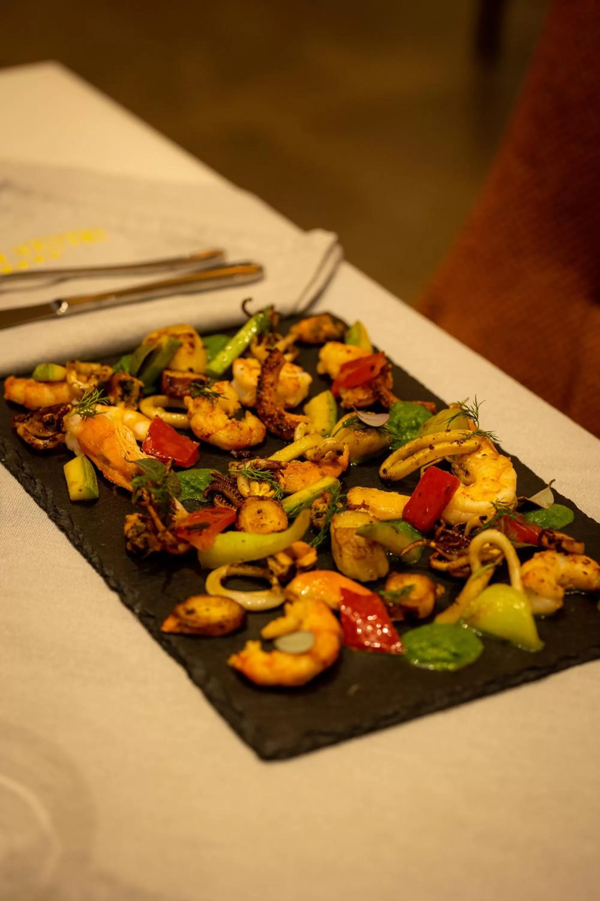 Food in Deluxe Resort and SPA