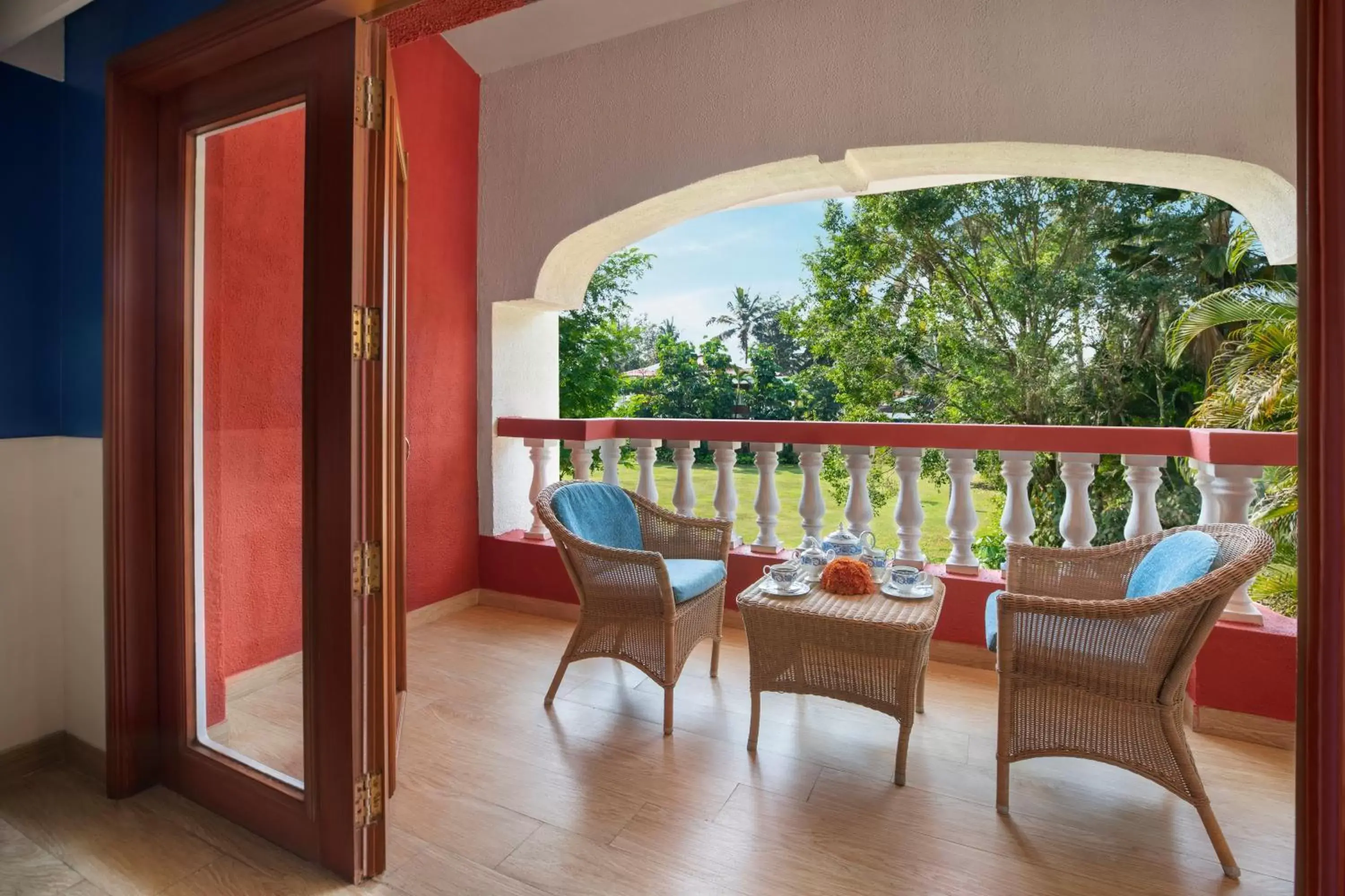 Balcony/Terrace in Taj Exotica Resort & Spa, Goa