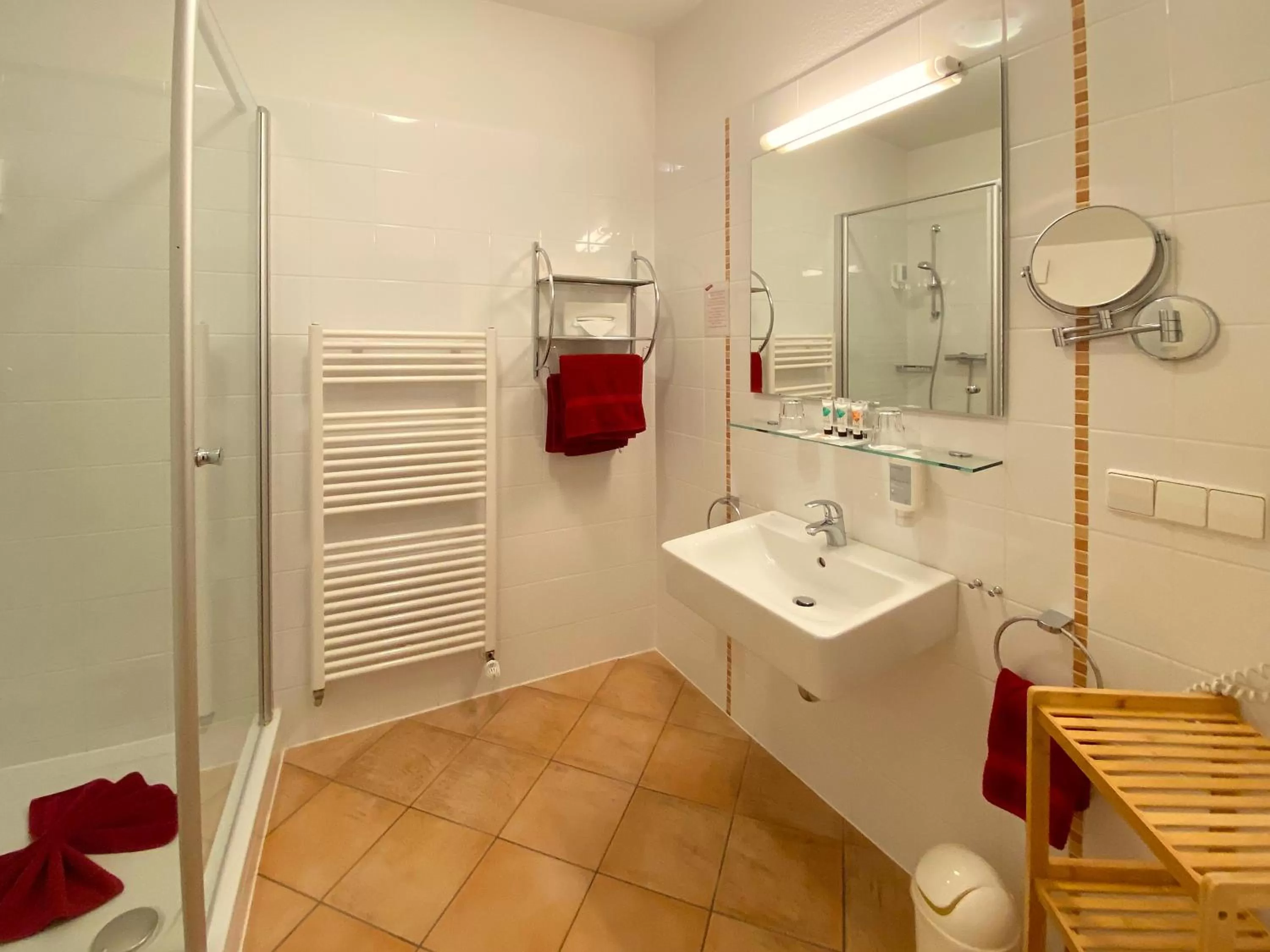 Bathroom in Hotel Rathausglöckel