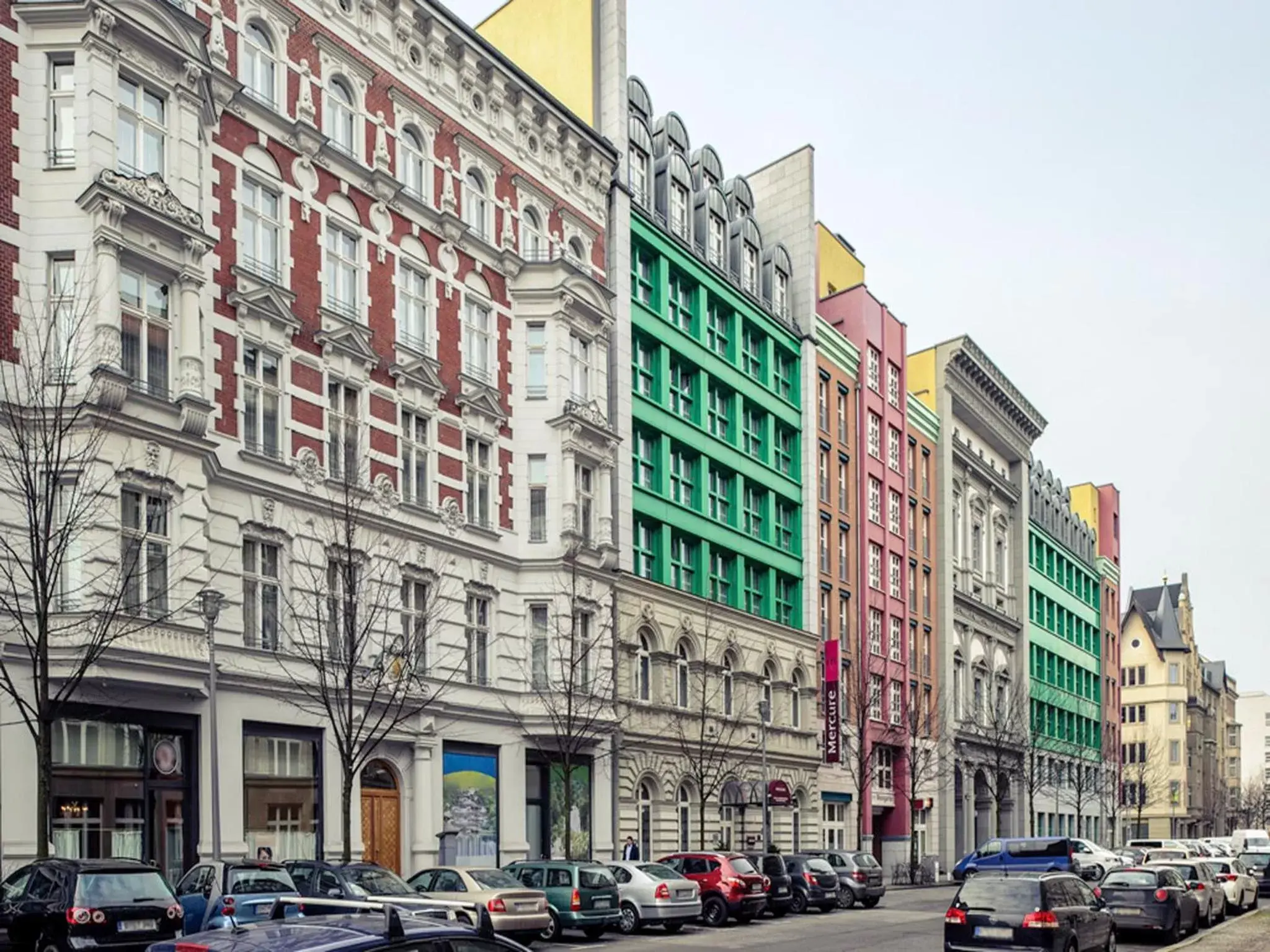 Facade/entrance, Neighborhood in Mercure Hotel & Residenz Berlin Checkpoint Charlie