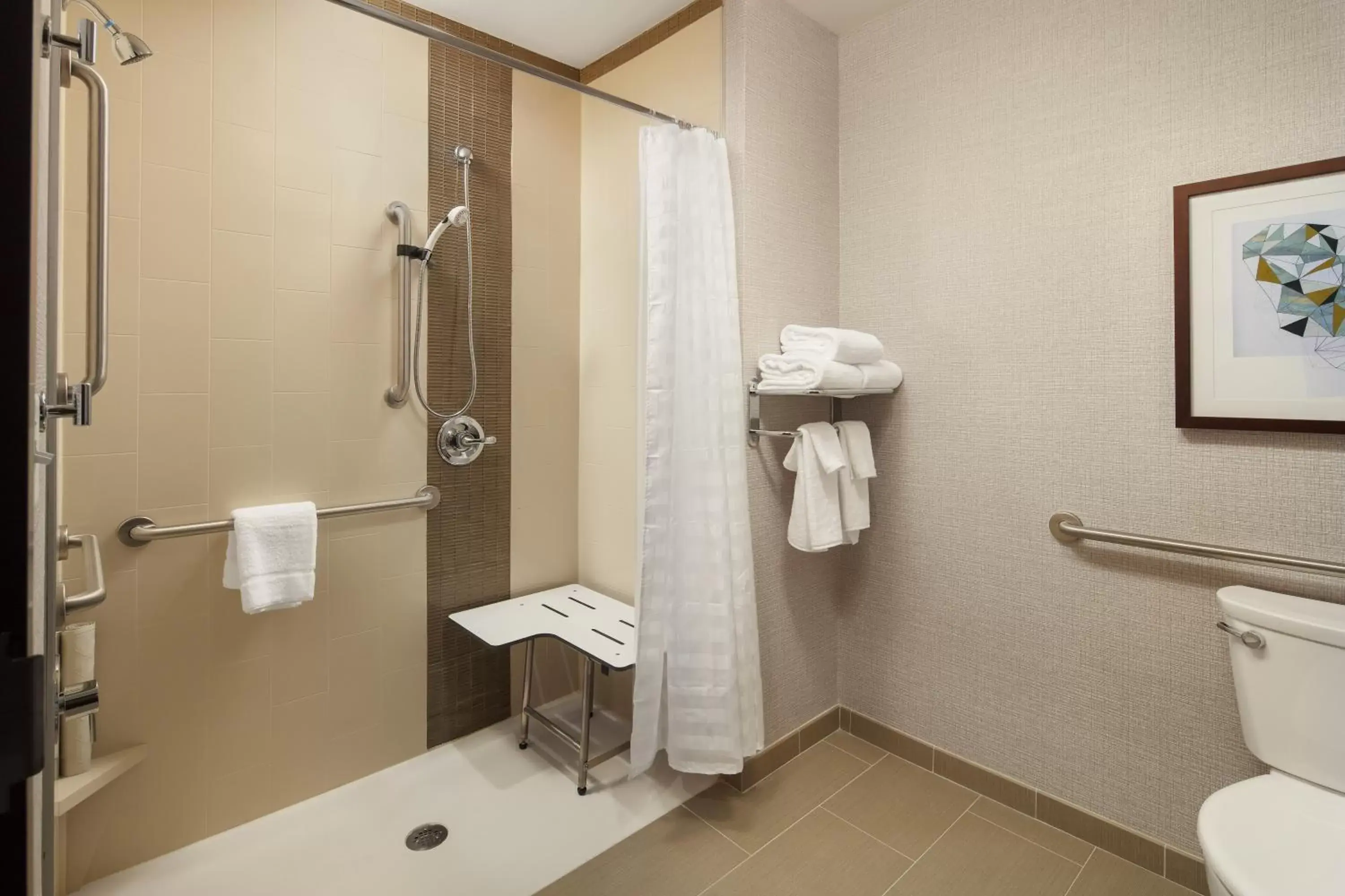 Shower, Bathroom in Hyatt Place Oklahoma City Bricktown