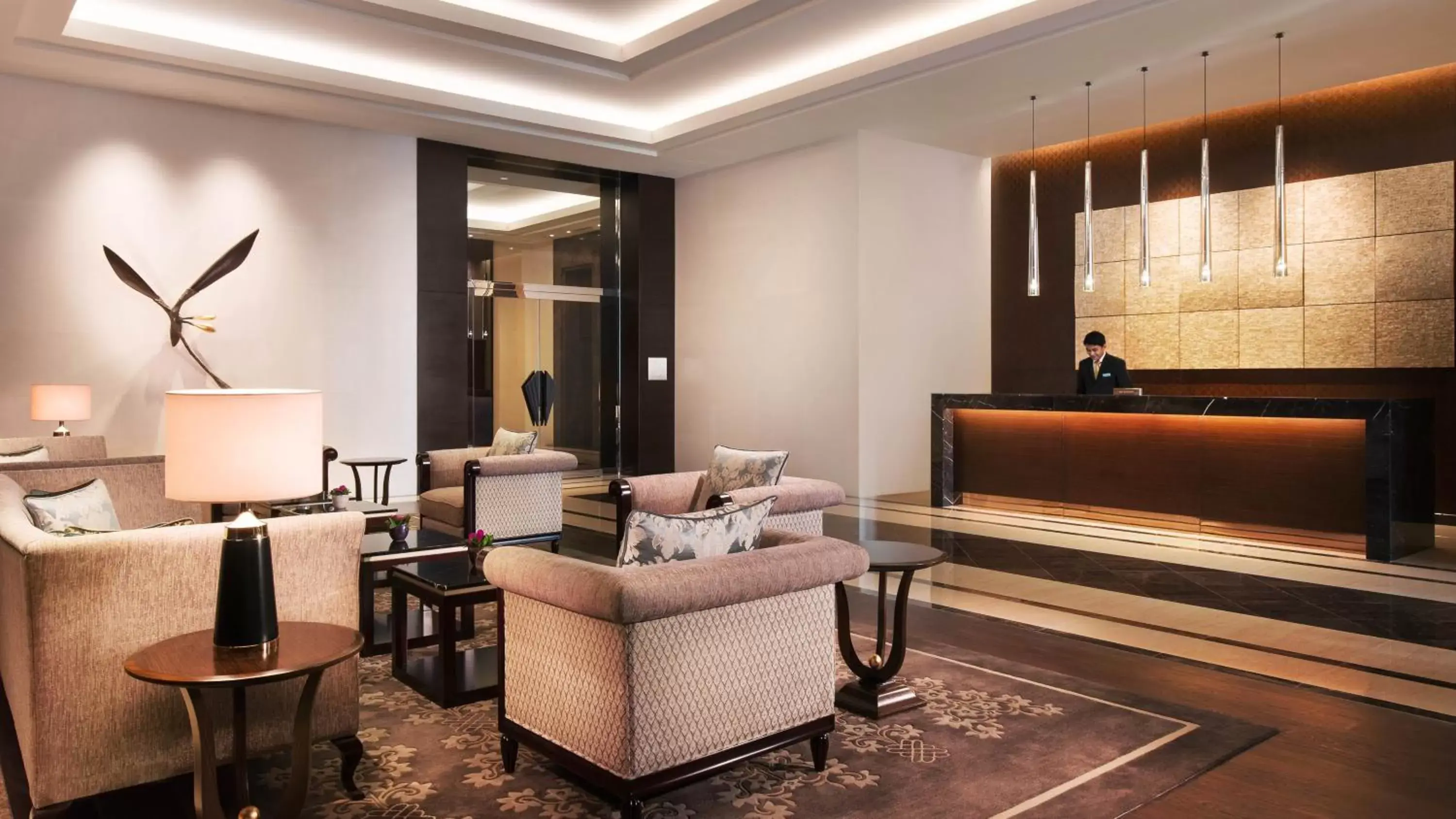 Lobby or reception, Seating Area in Fairmont Jakarta