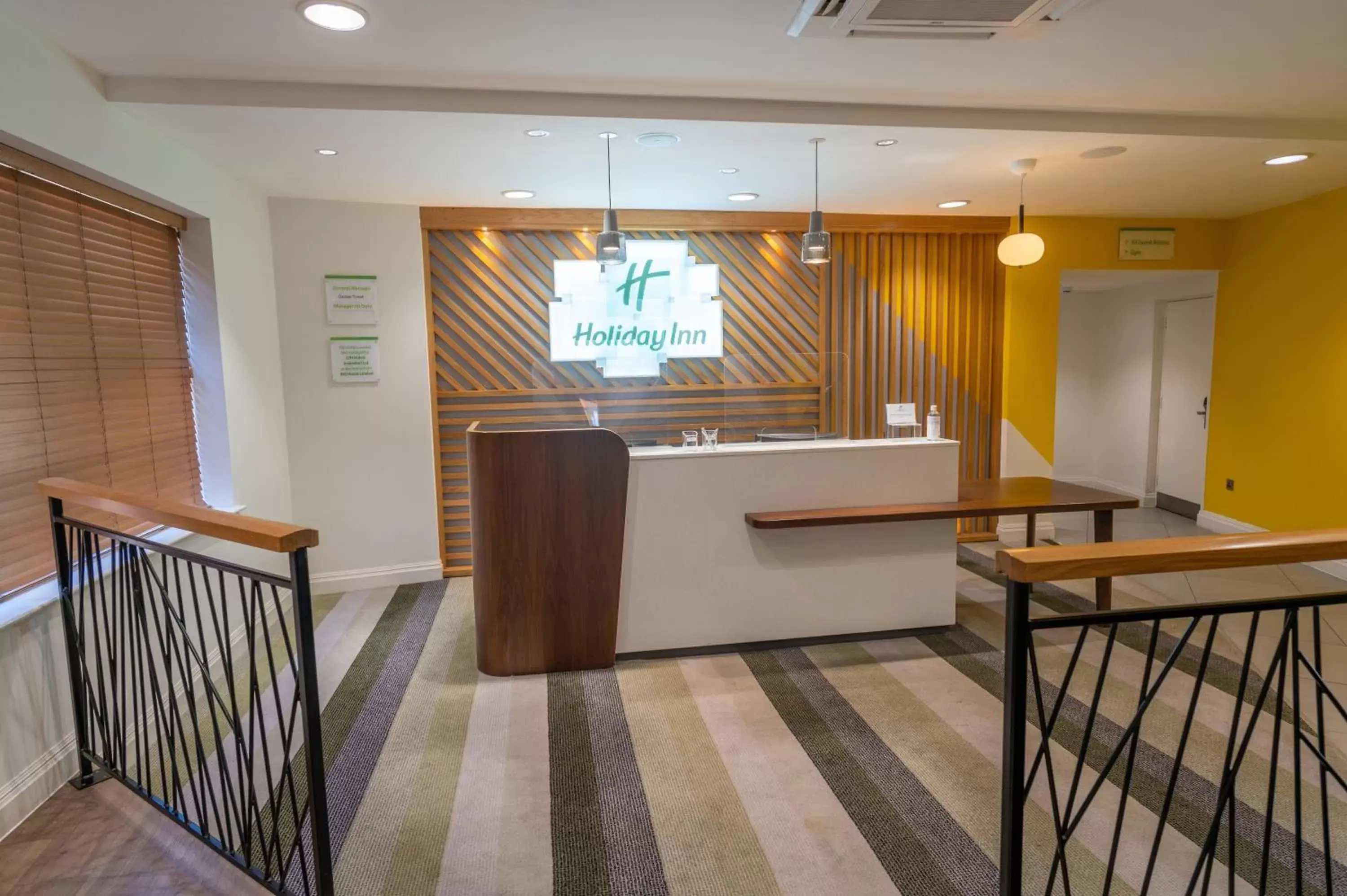 Property building, Lobby/Reception in Holiday Inn - Leicester - Wigston, an IHG Hotel