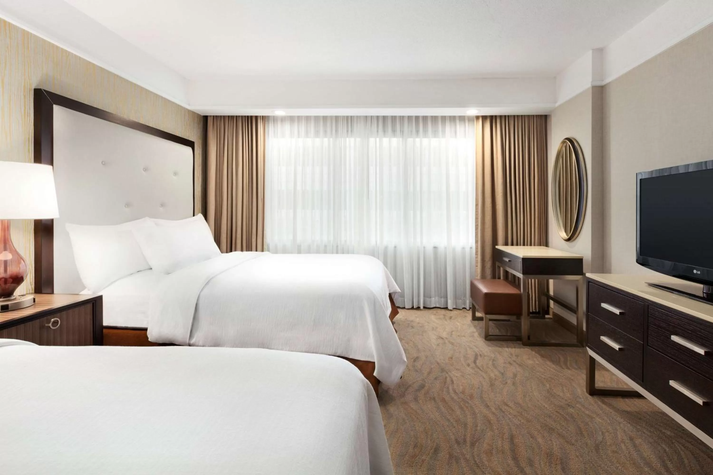 Bed in Embassy Suites by Hilton Irvine Orange County Airport