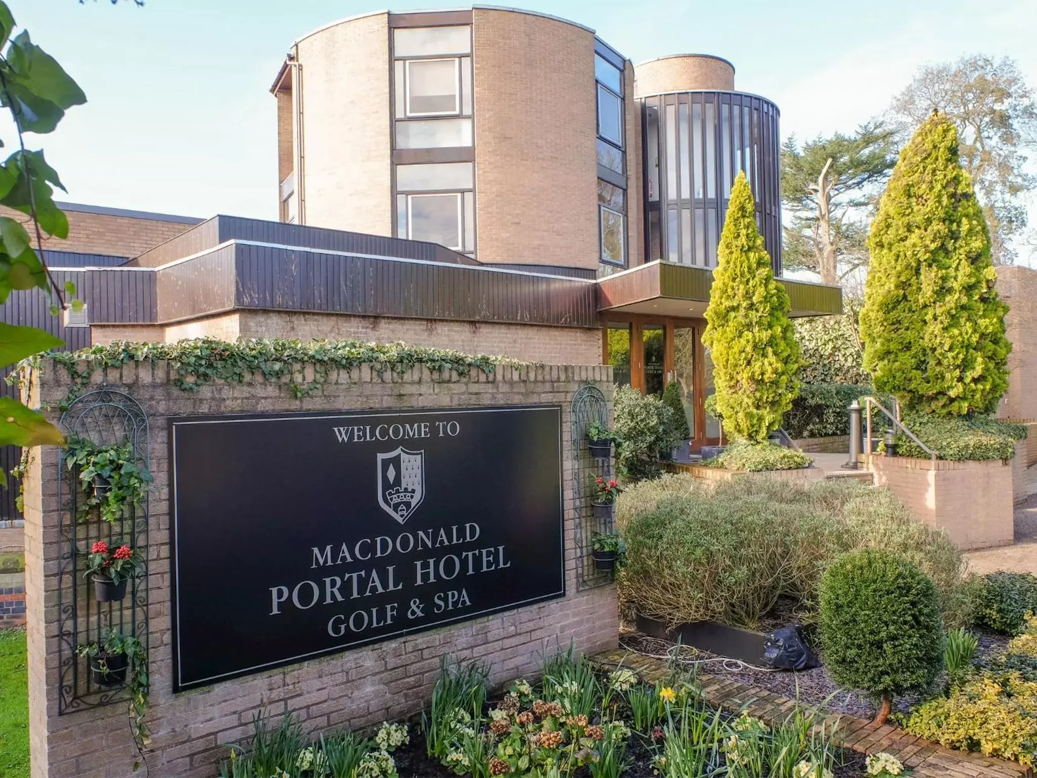 Facade/entrance, Property Building in Macdonald Portal Hotel, Golf & Spa Cobblers Cross, Cheshire