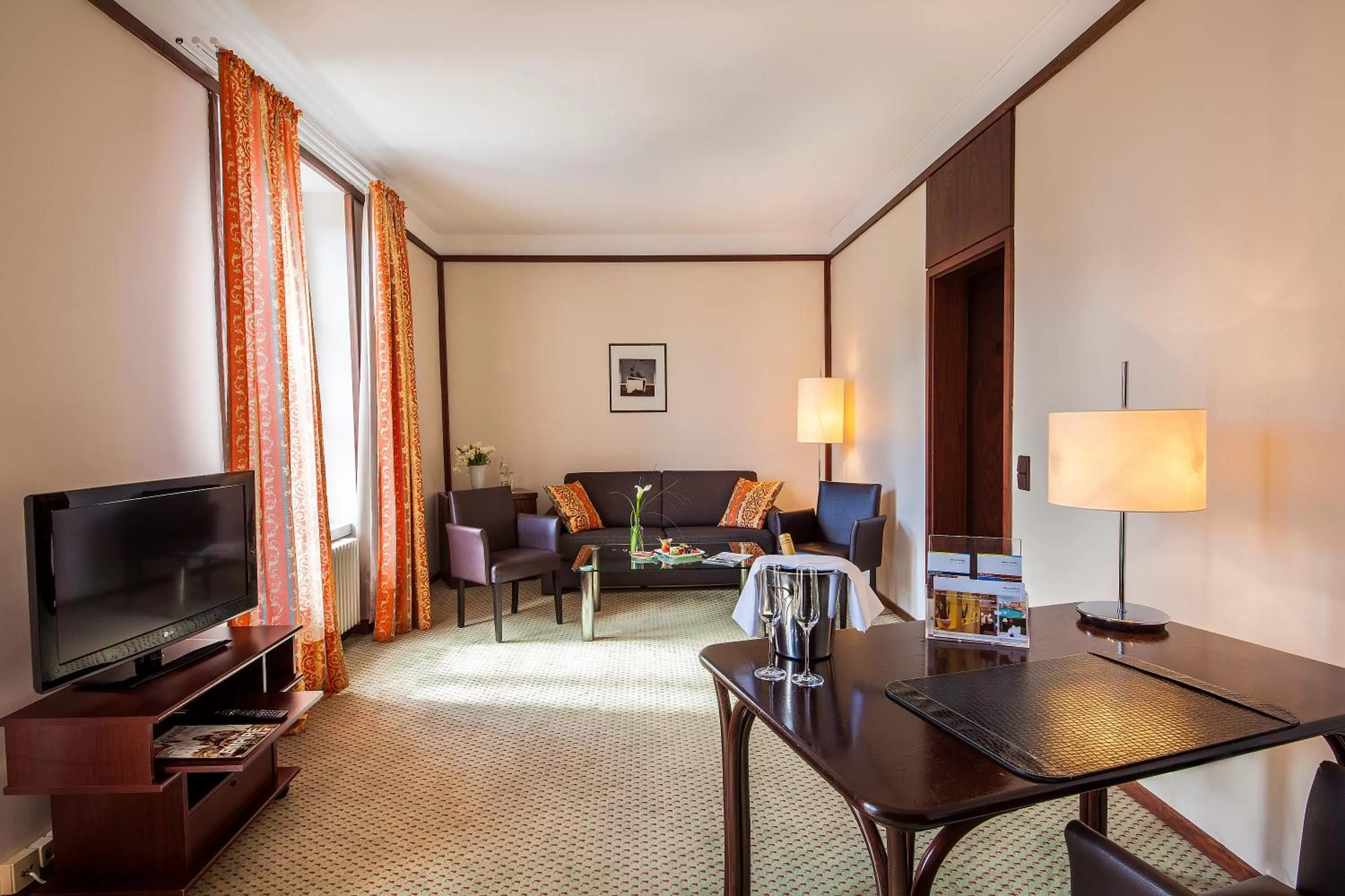 Photo of the whole room in relexa hotel Bad Steben