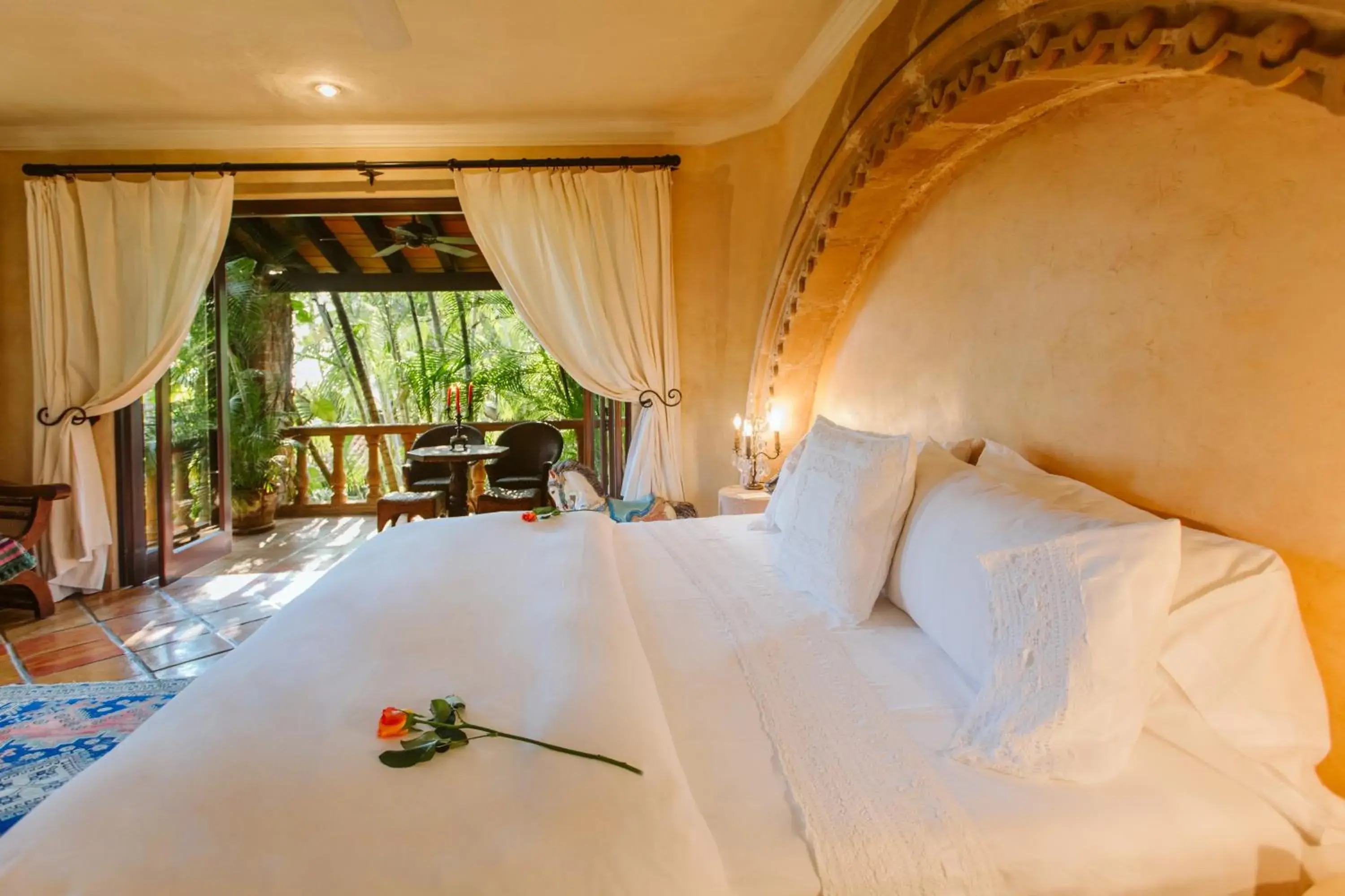 Bedroom in Hacienda San Angel