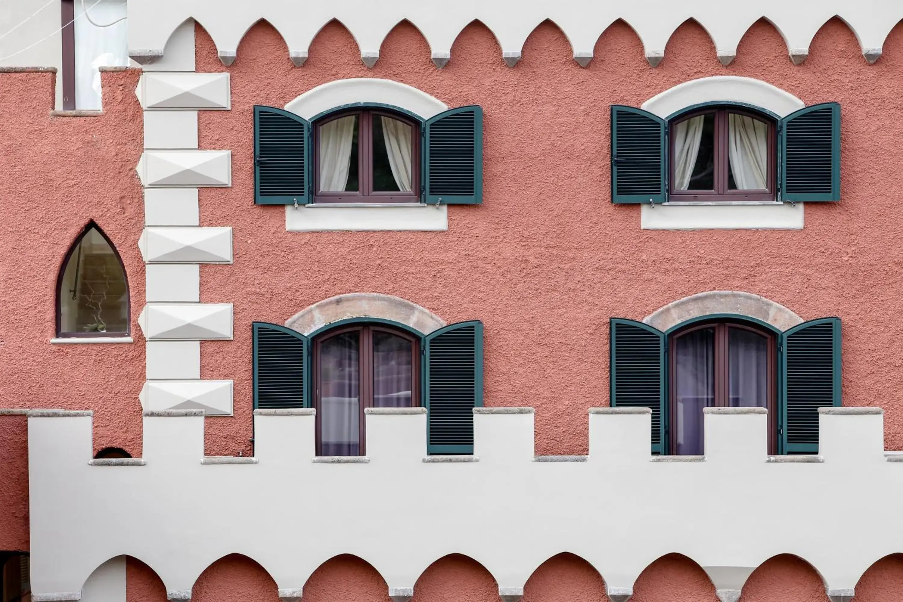 Facade/entrance, Property Building in Mezzatorre Hotel & Thermal Spa