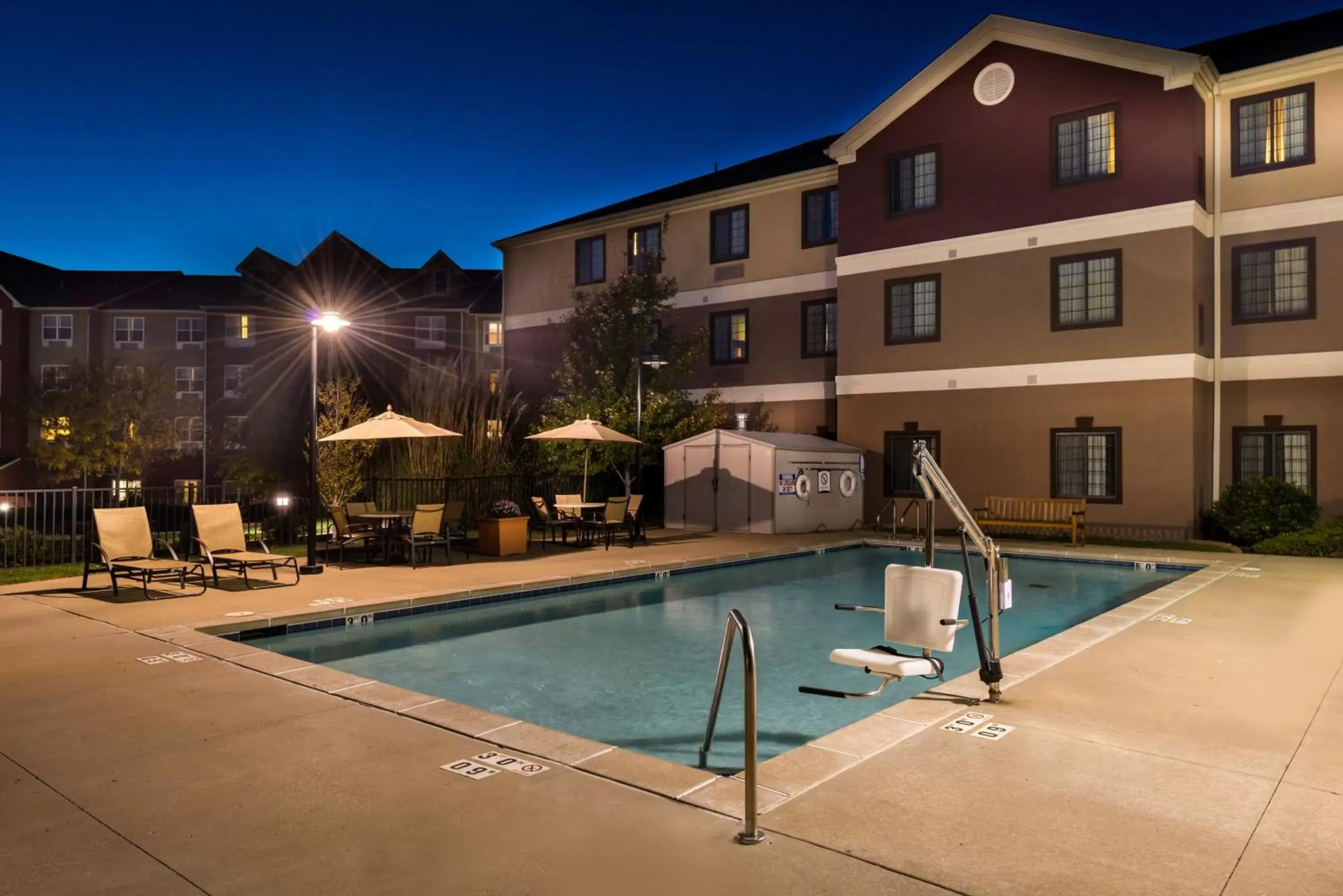 Swimming Pool in Staybridge Suites O'Fallon Chesterfield, an IHG Hotel