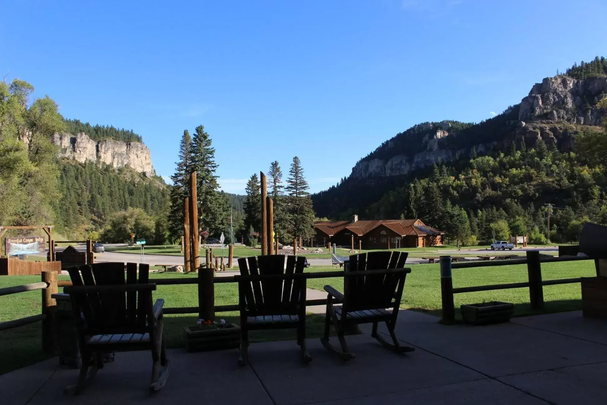 Mountain View in Spearfish Canyon Lodge