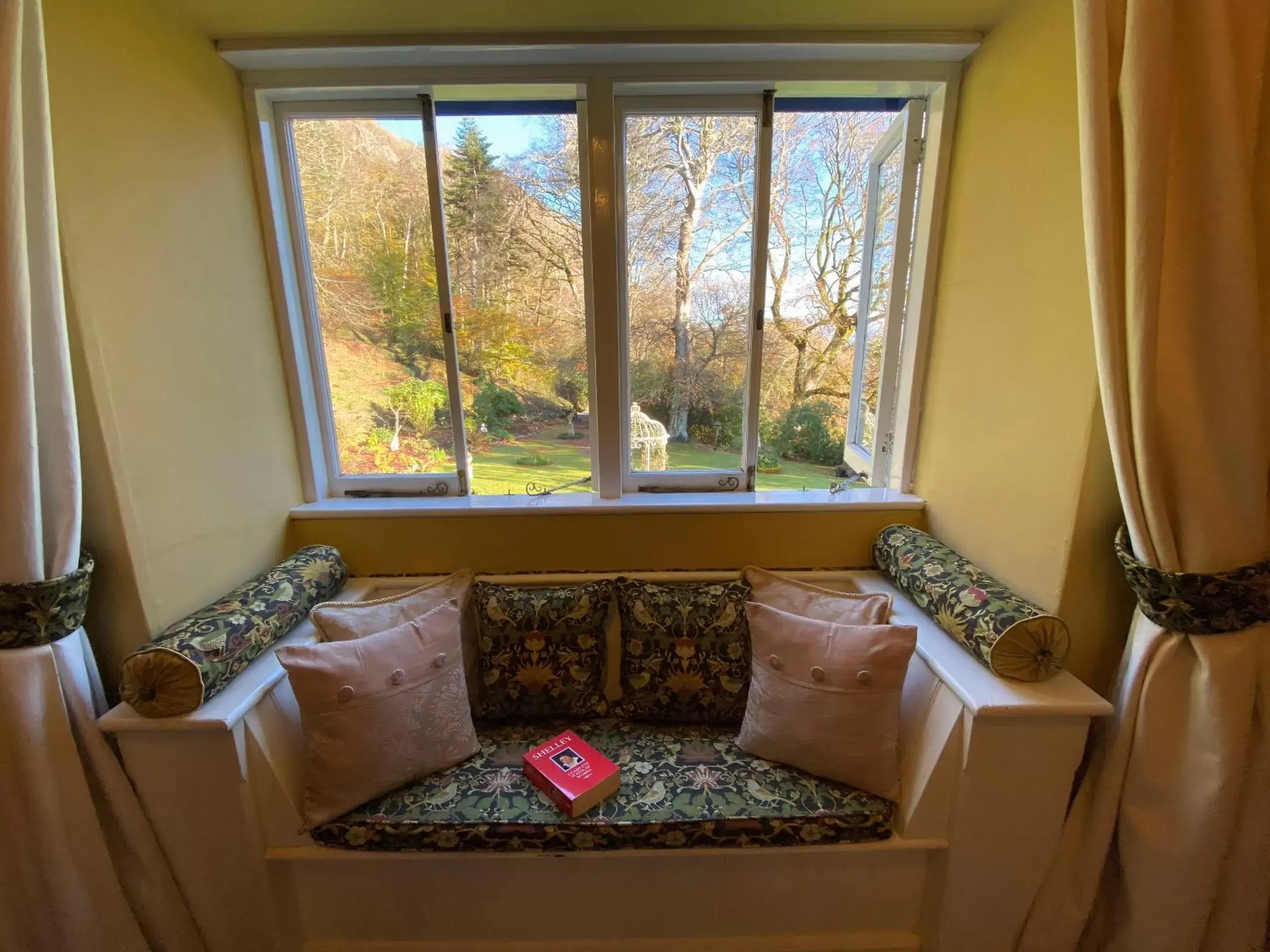 View (from property/room), Seating Area in Plas Tan-Yr-Allt Historic Country House & Estate