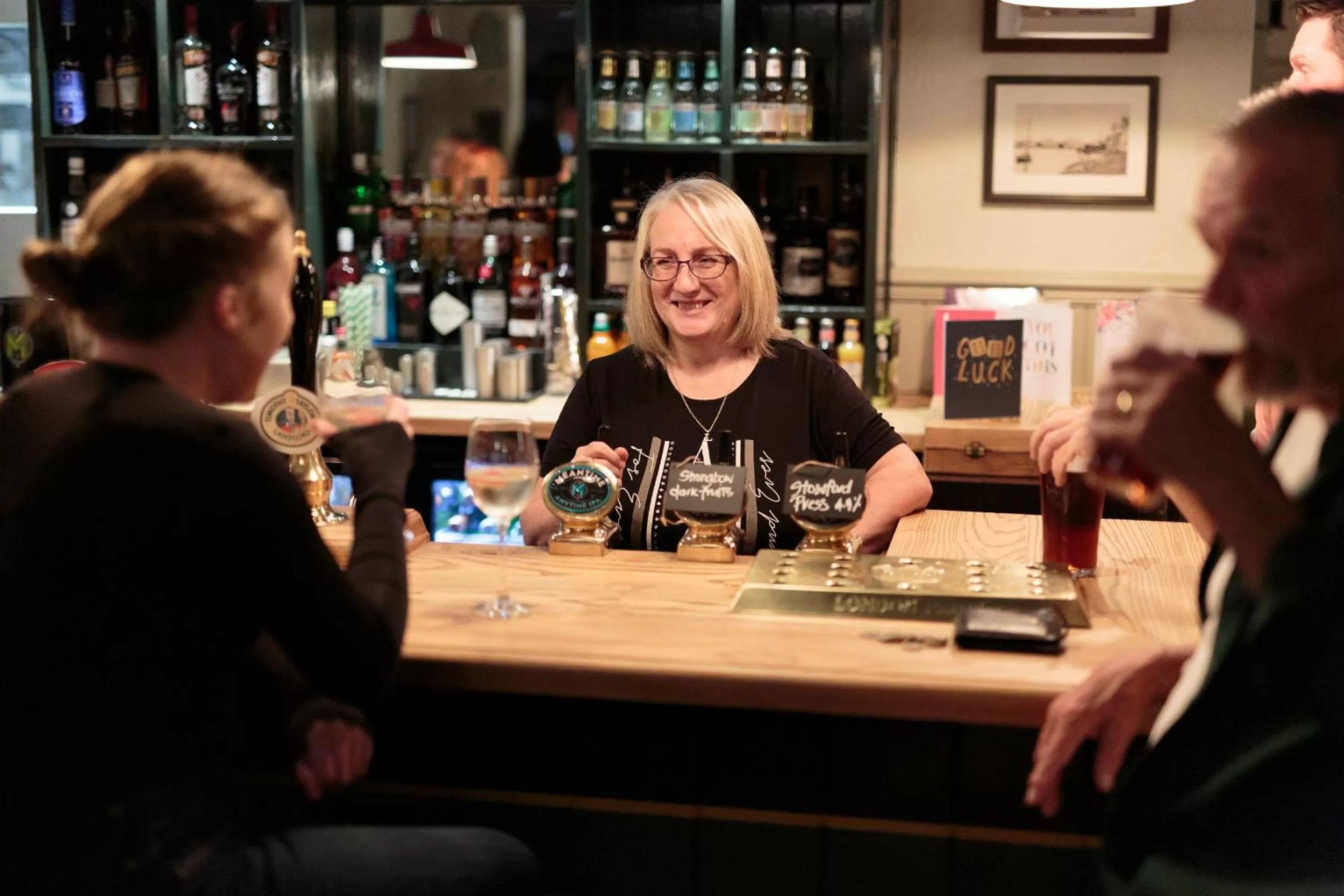 Lounge or bar in The Crabtree Inn