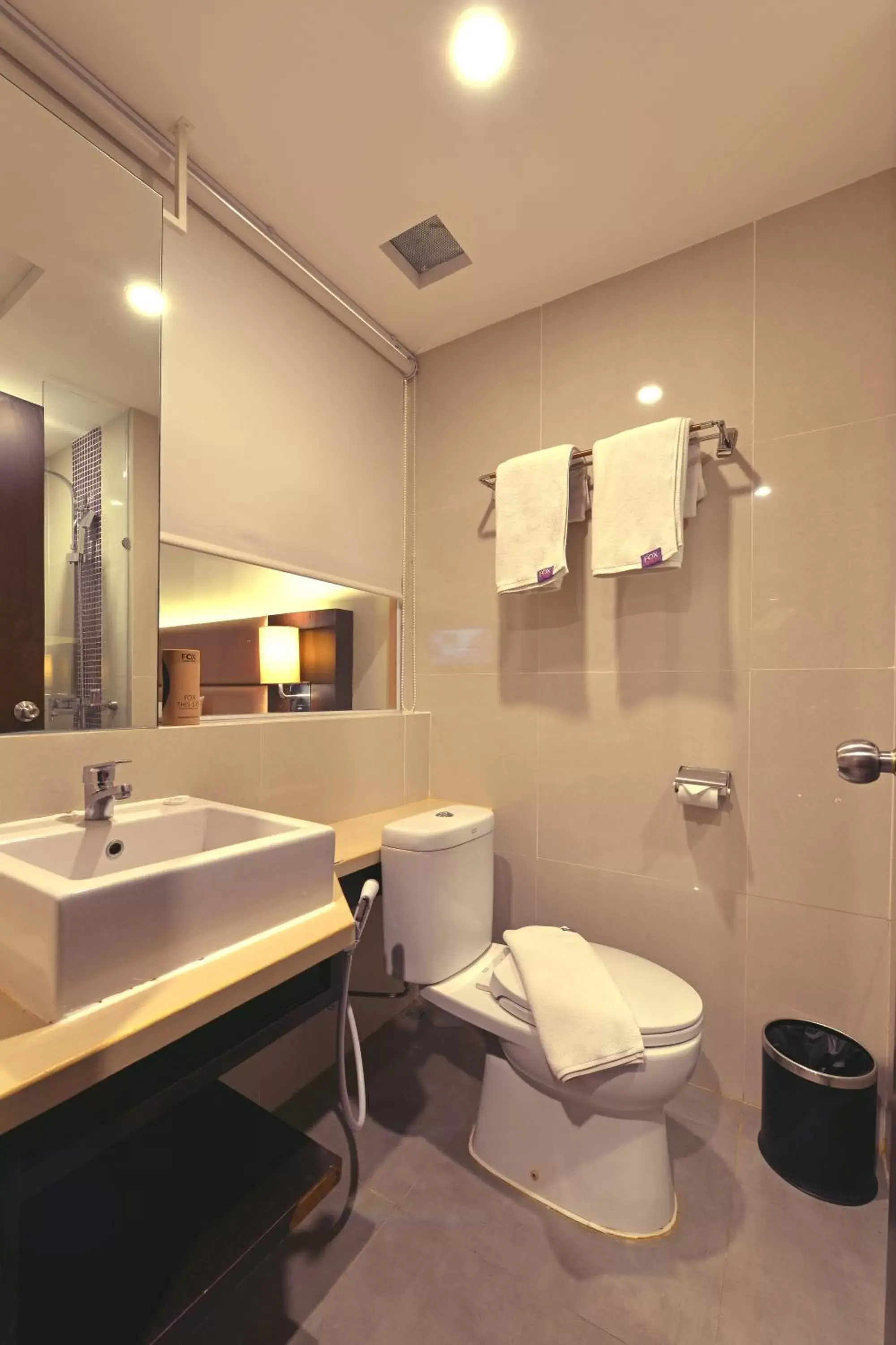 Bathroom in FOX HARRIS City Center Bandung