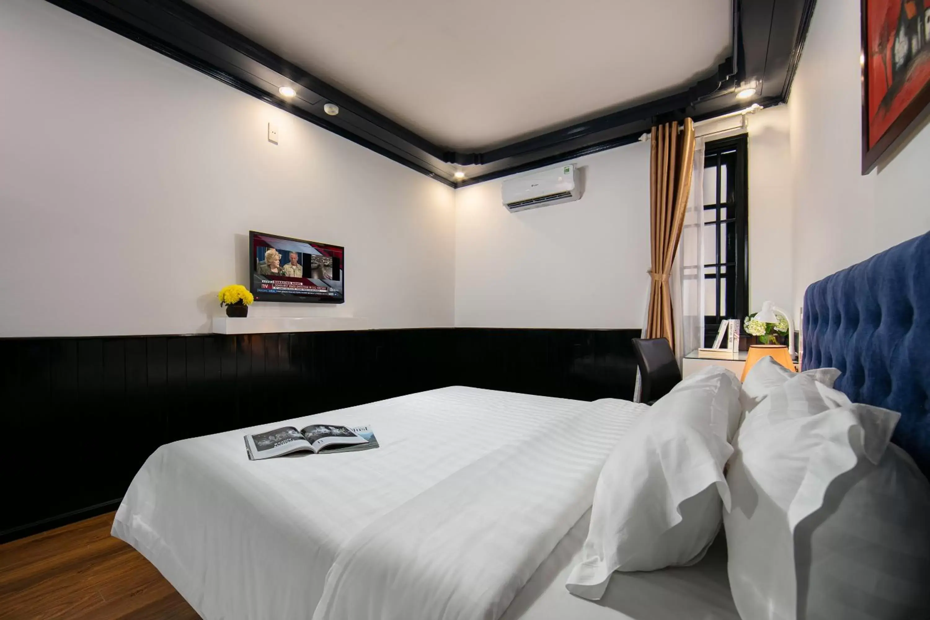 Bed in Diamond Nostalgia Hotel & Spa