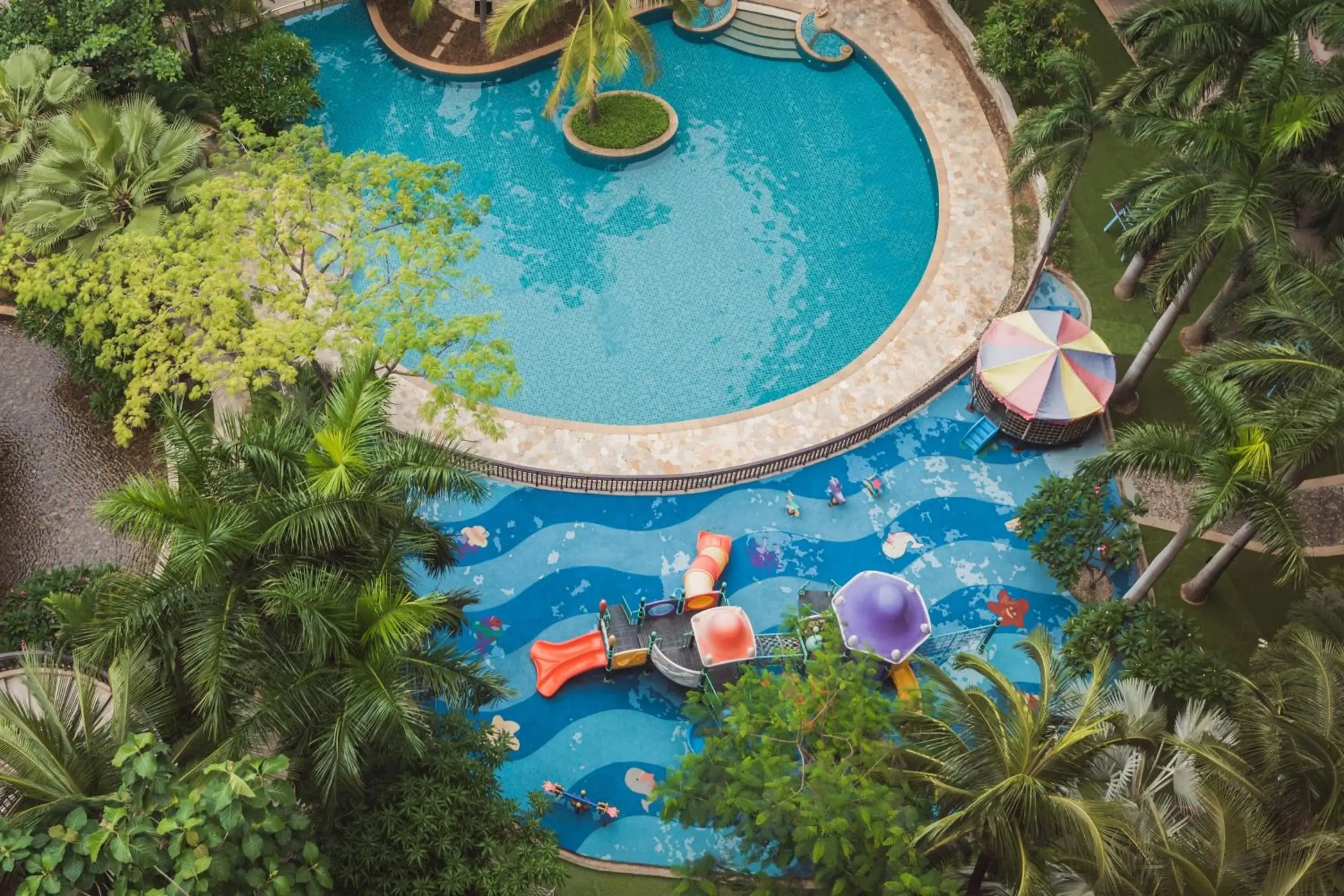 Children play ground, Pool View in Howard Johnson Resort Sanya Bay