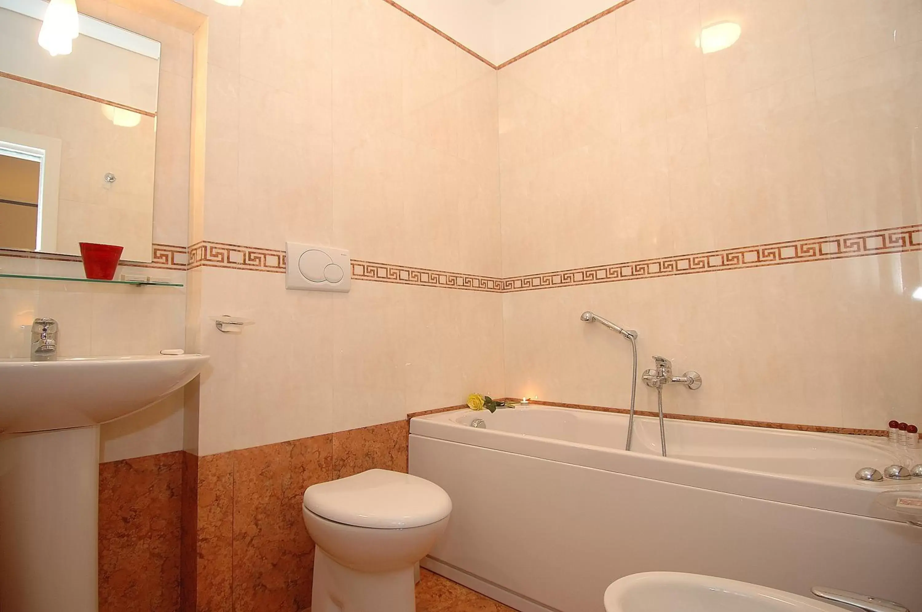 Bathroom in Hotel Da Bruno