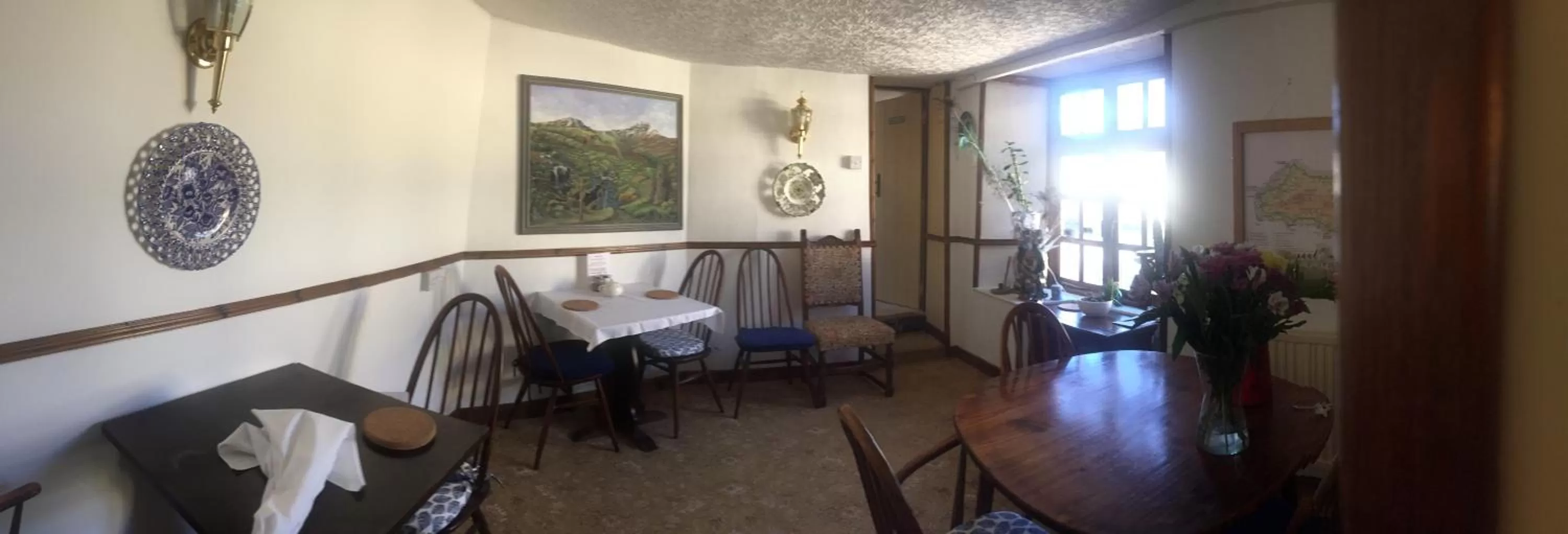 Dining area, Restaurant/Places to Eat in Borderers Inn
