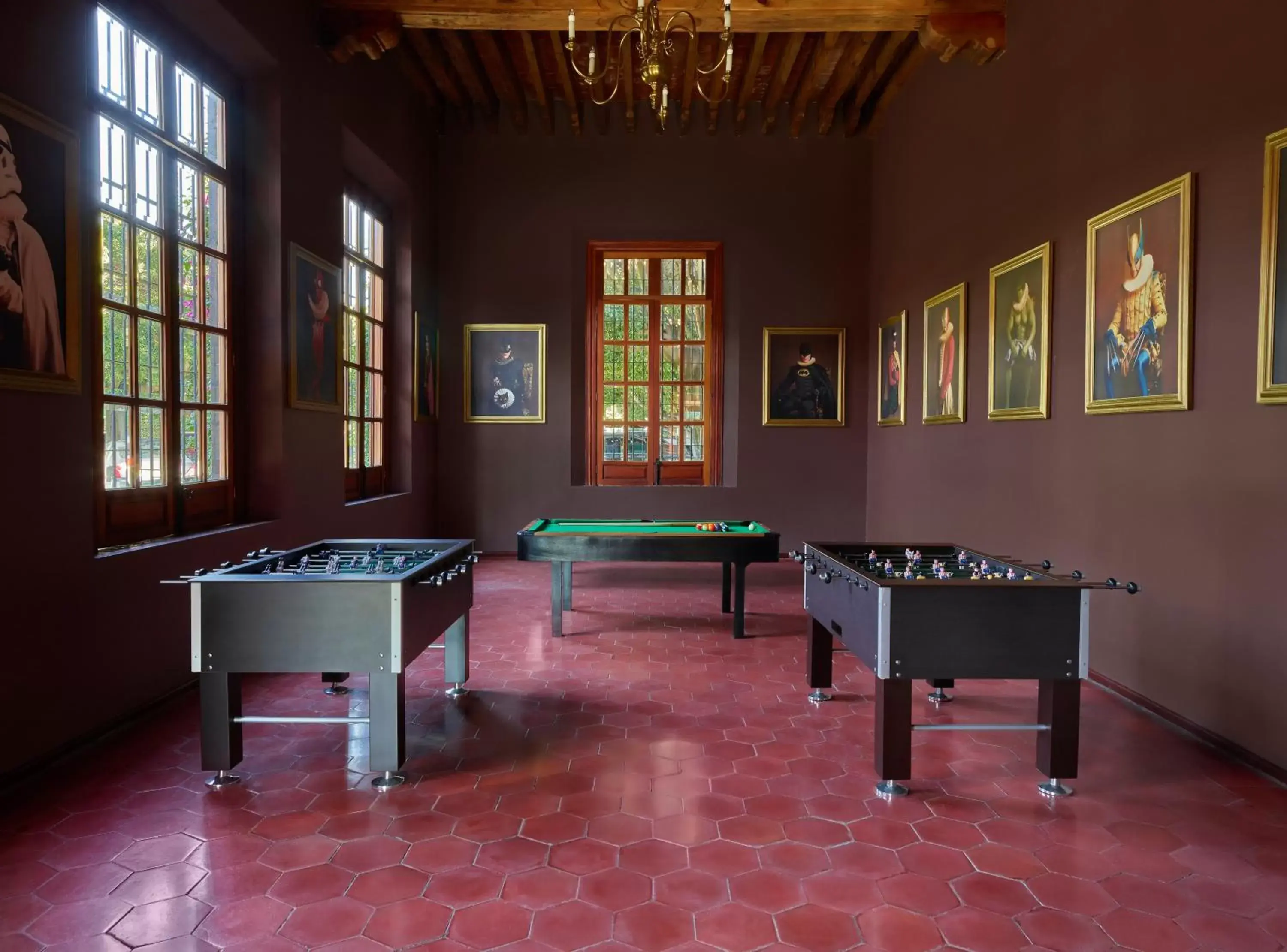 Lobby or reception, Billiards in Fiesta Americana Hacienda Galindo Resort & Spa