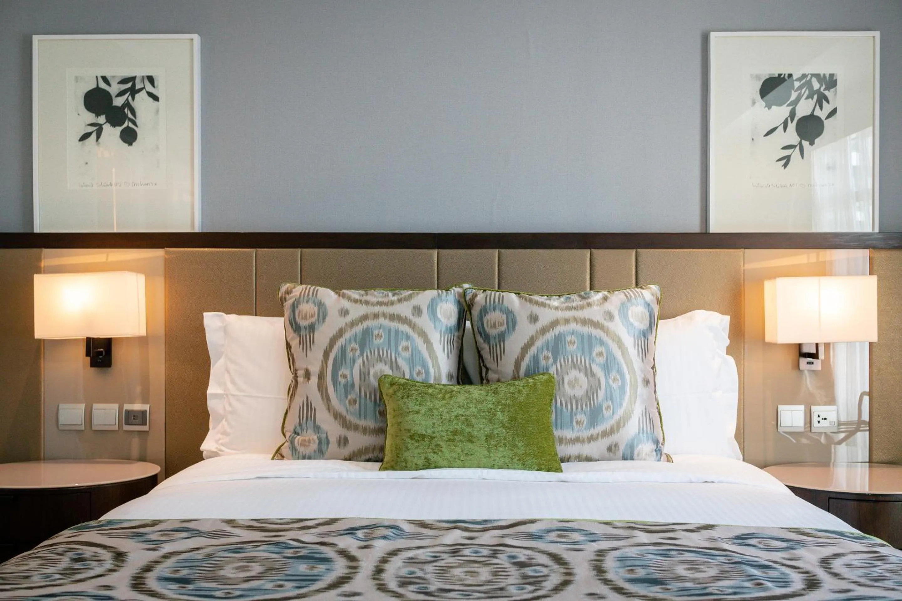 Bed in Ascott Makati