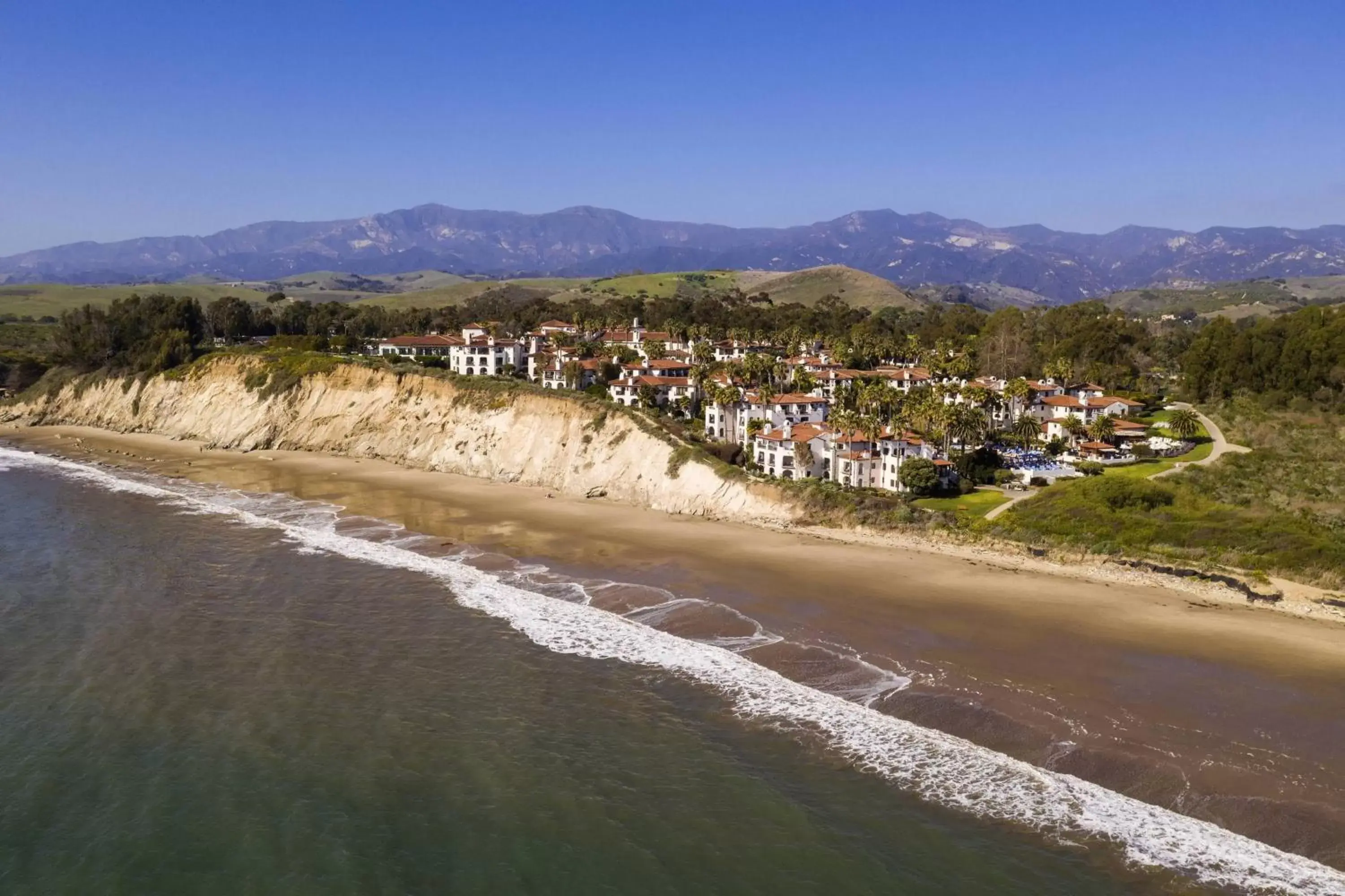 Property building, Bird's-eye View in The Ritz-Carlton Bacara, Santa Barbara