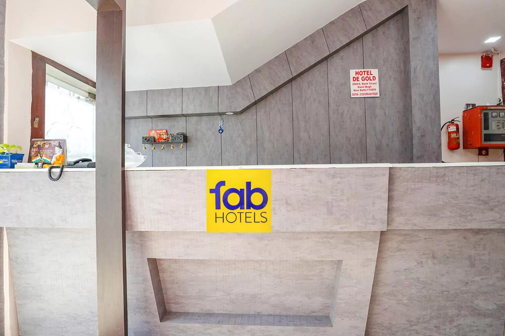 Lobby or reception, Lobby/Reception in FabHotel De Gold