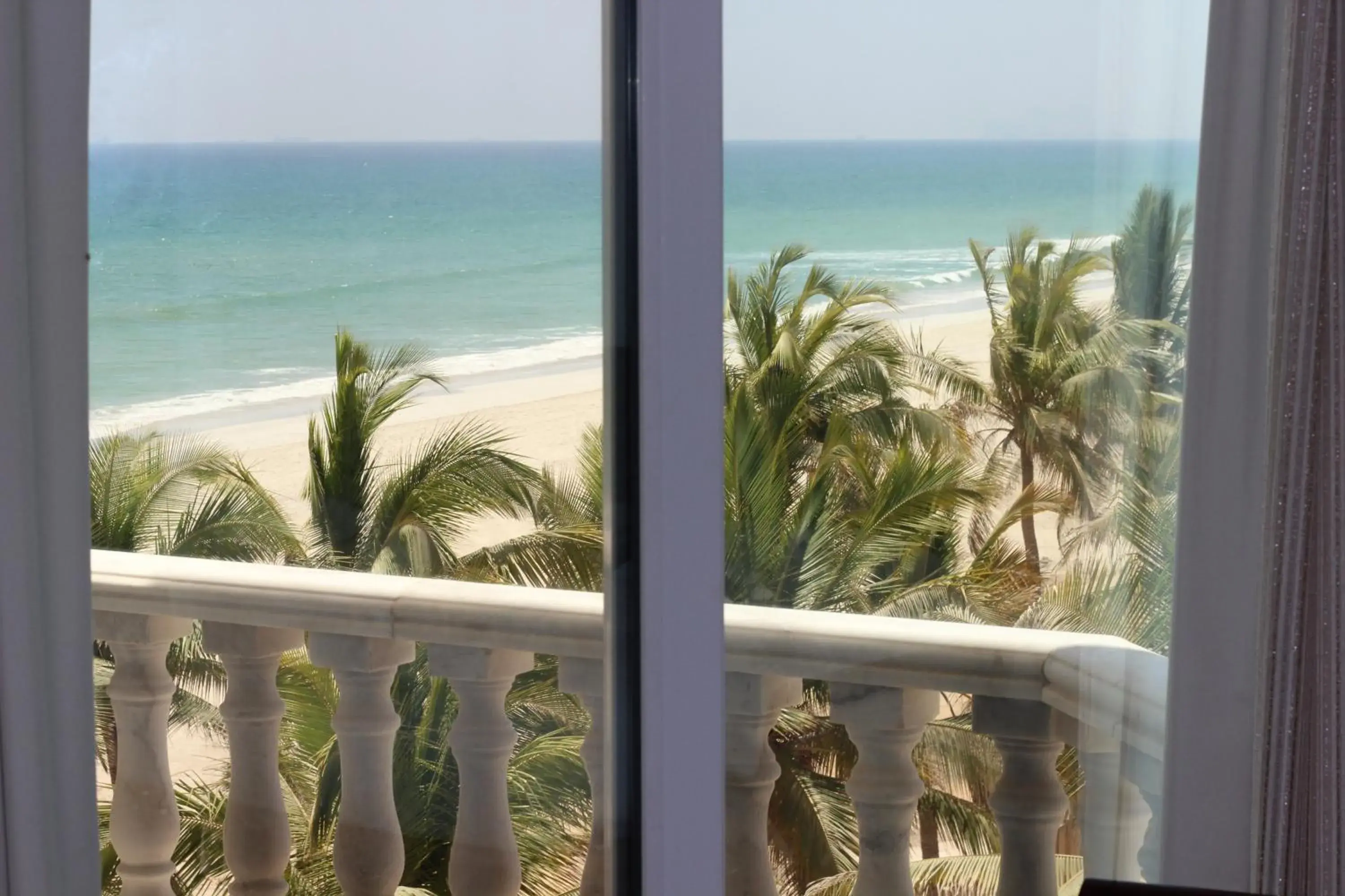 Balcony/Terrace, Sea View in Salalah Beach Resort Hotel