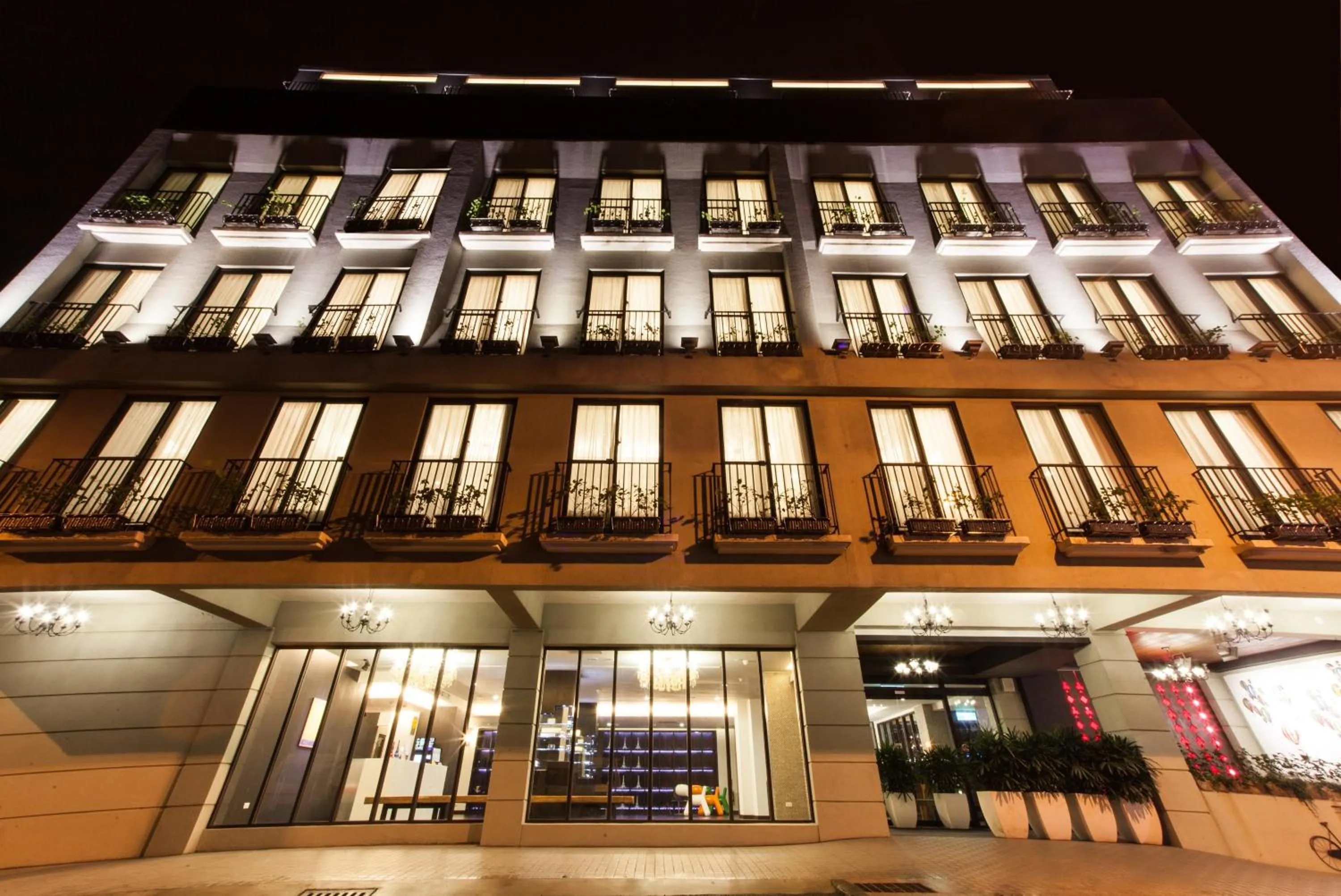 Facade/entrance in Hotel Les Champs Hualien