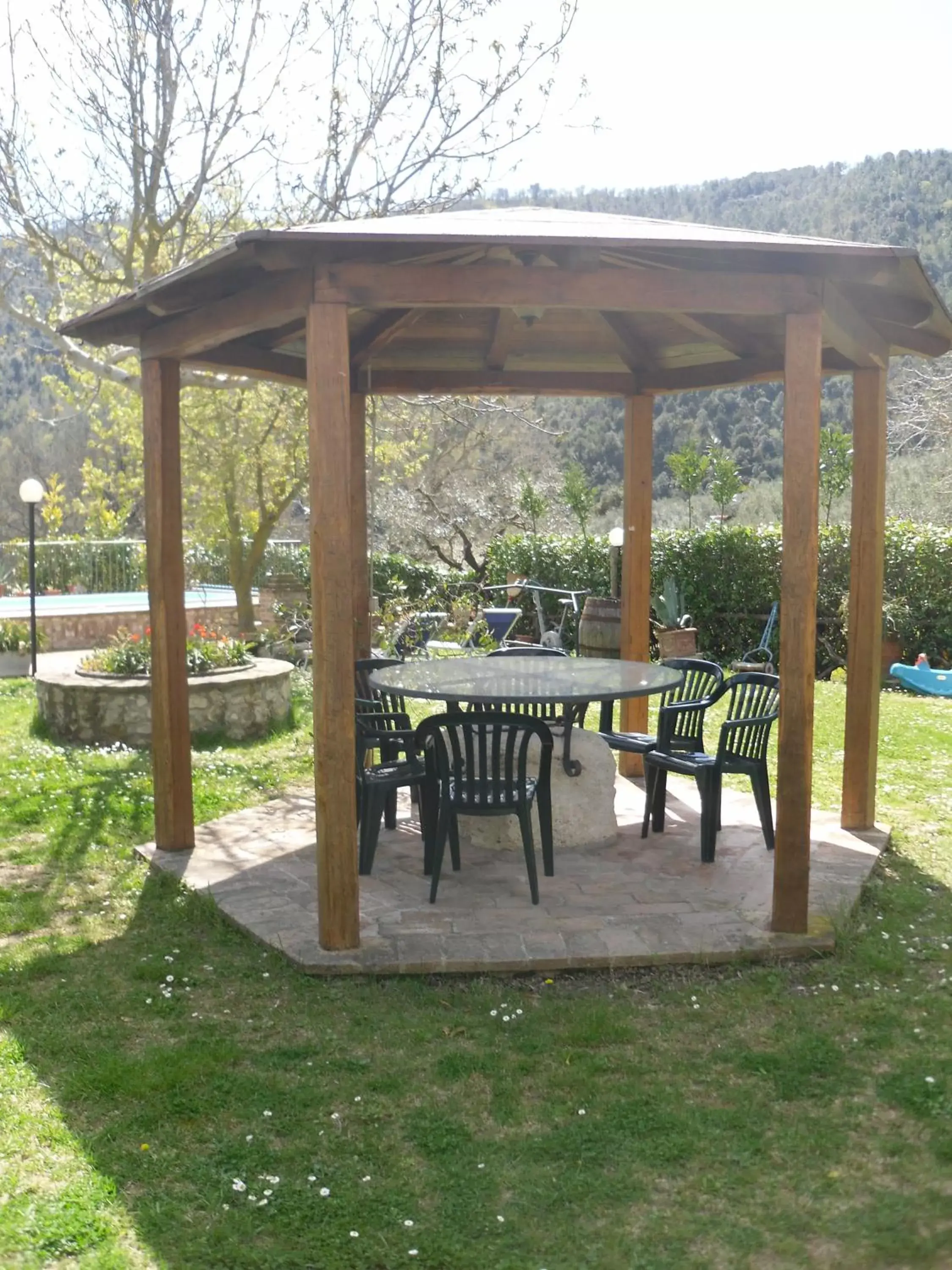 BBQ facilities in Montanari Agrivillage