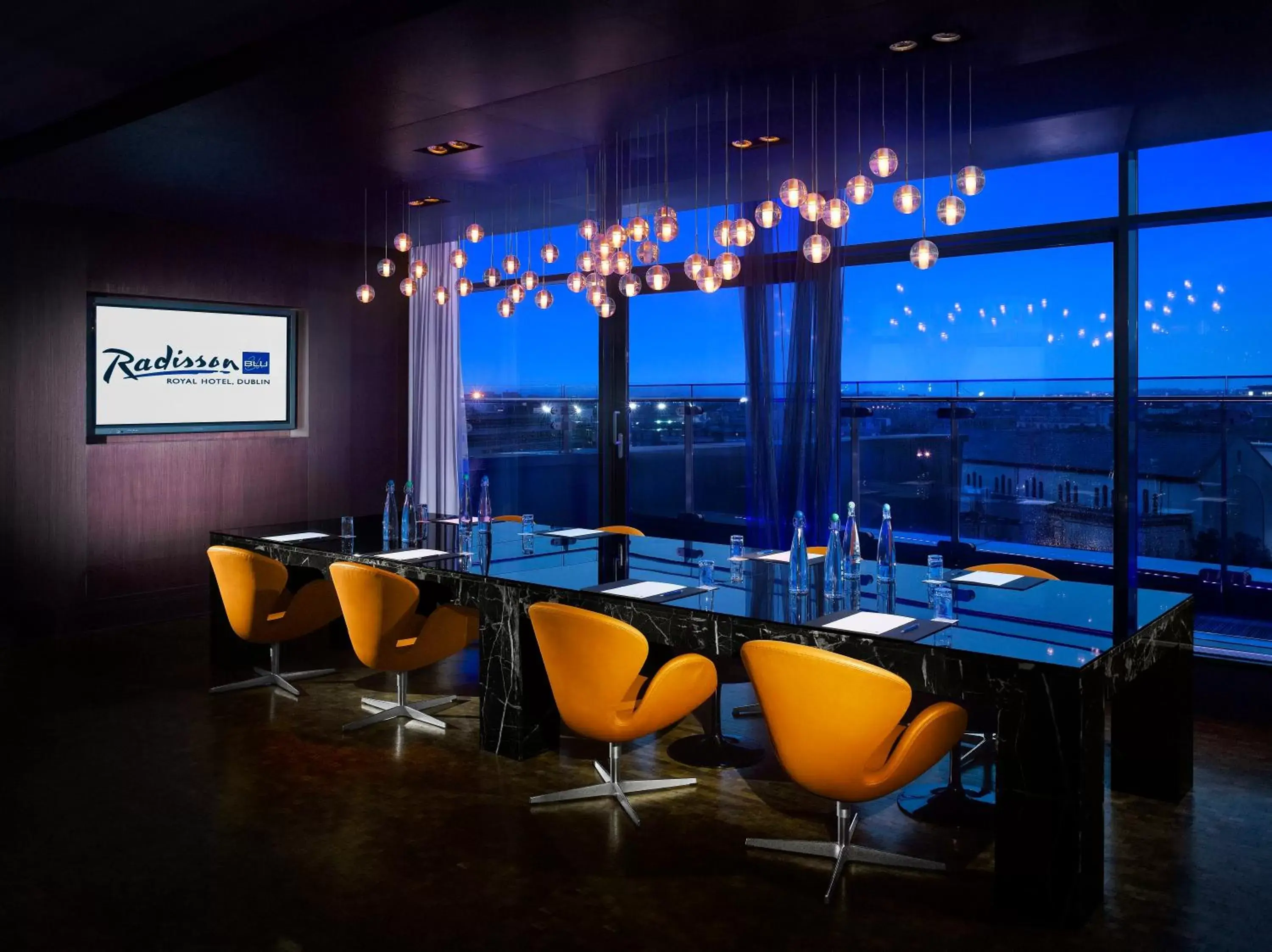 Meeting/conference room, Restaurant/Places to Eat in Radisson Blu Royal Hotel Dublin