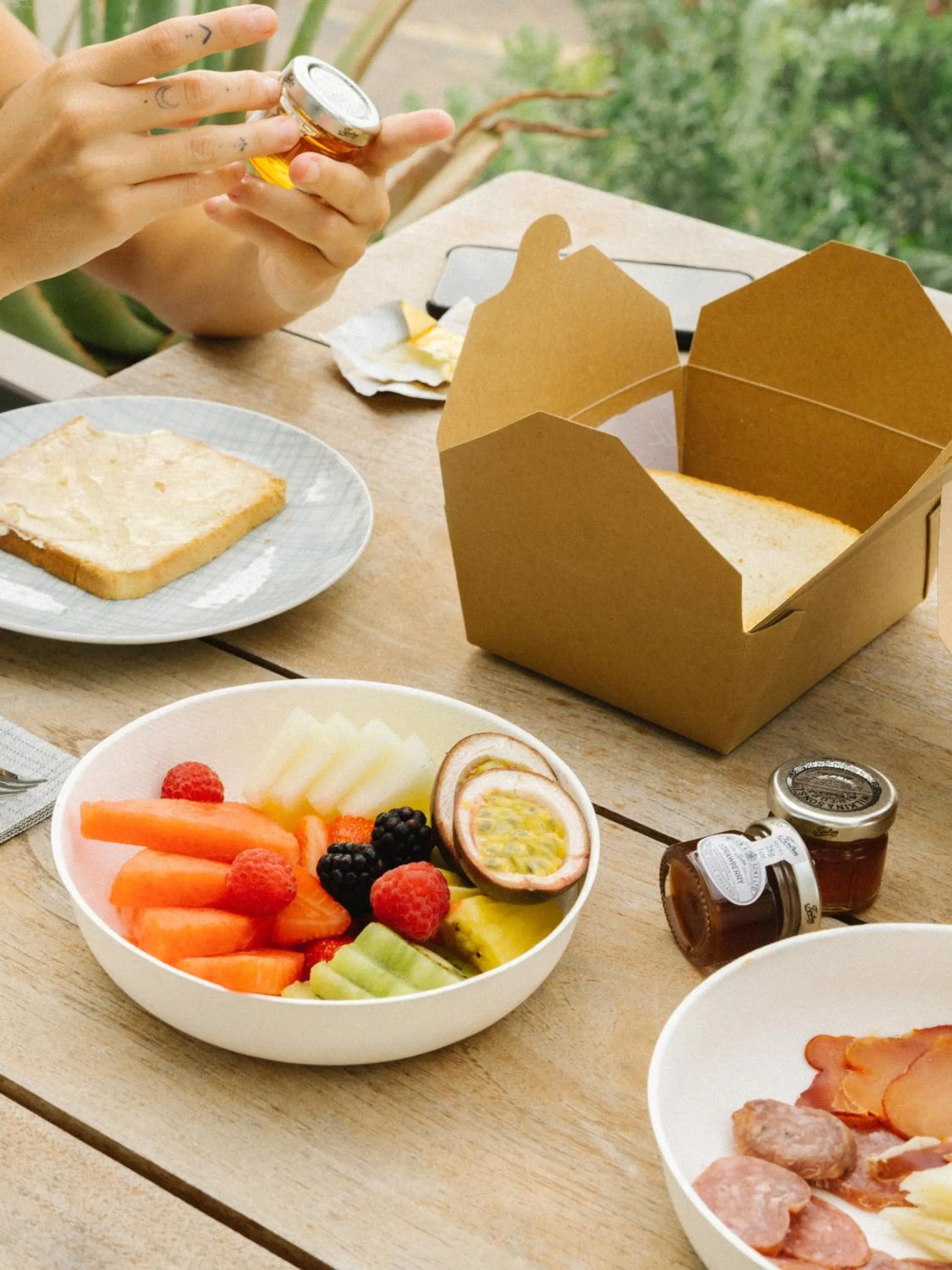 Breakfast in 7Pines Resort Ibiza, part of Destination by Hyatt