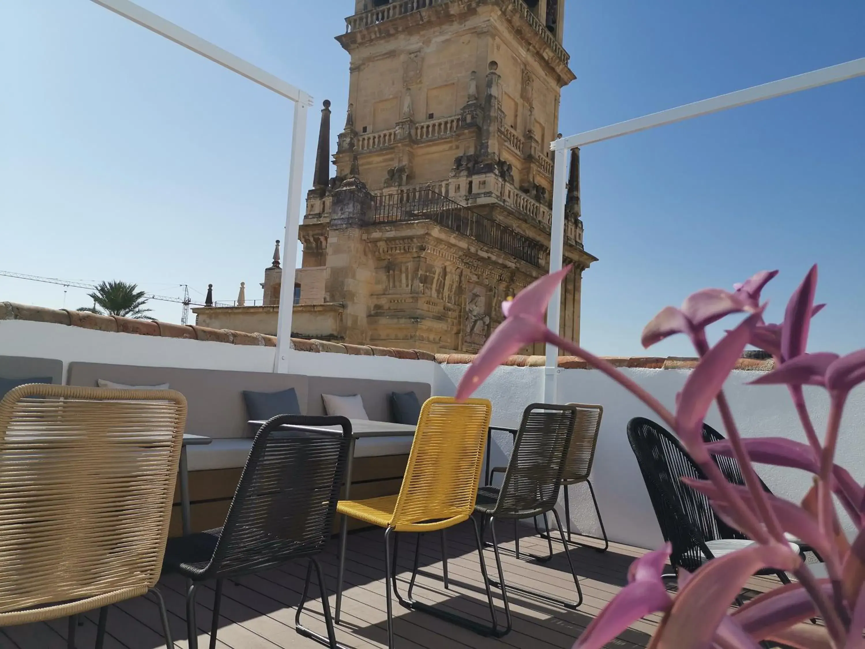 Balcony/Terrace in Hotel Boutique Caireles