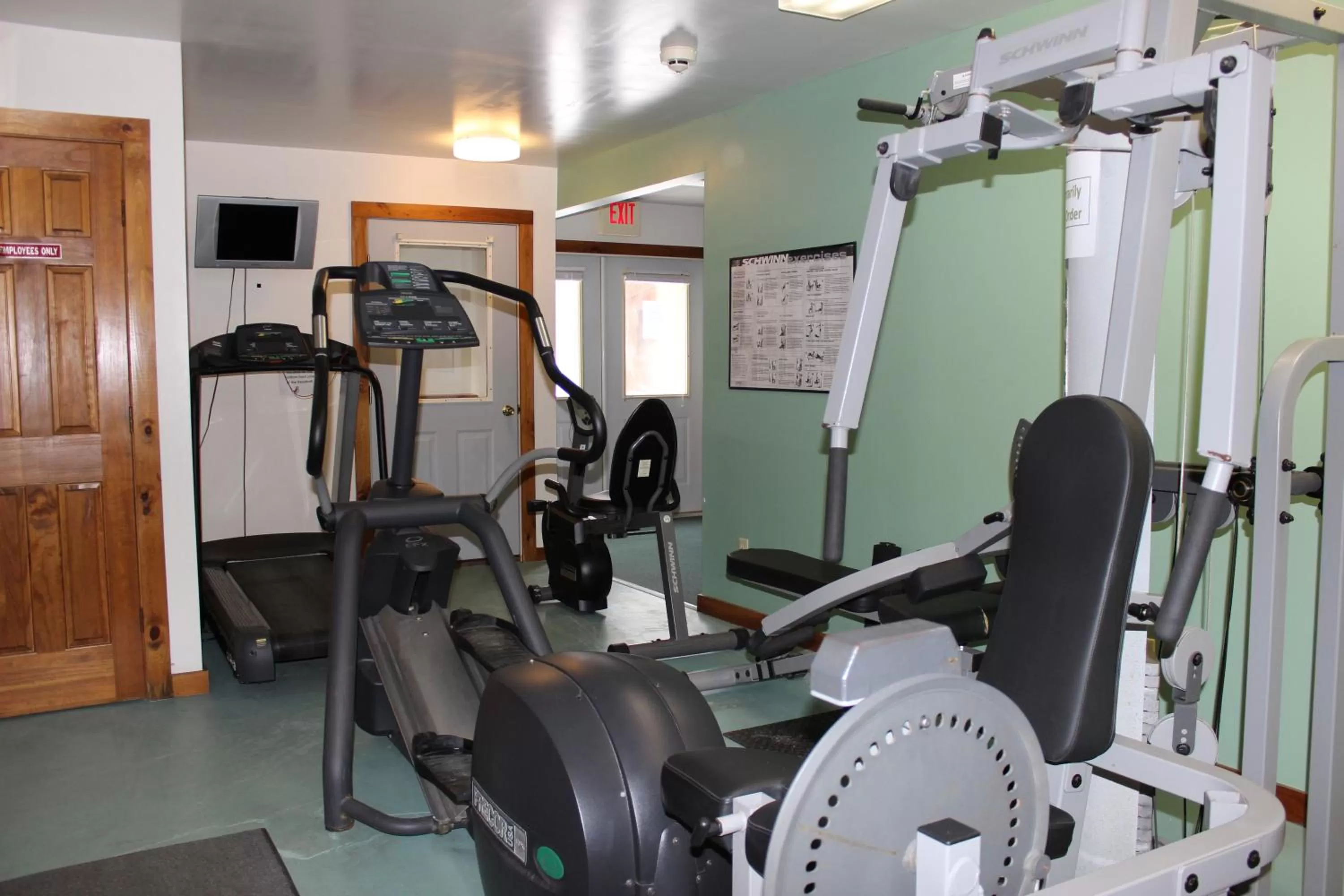 Fitness centre/facilities in Nootka Lodge