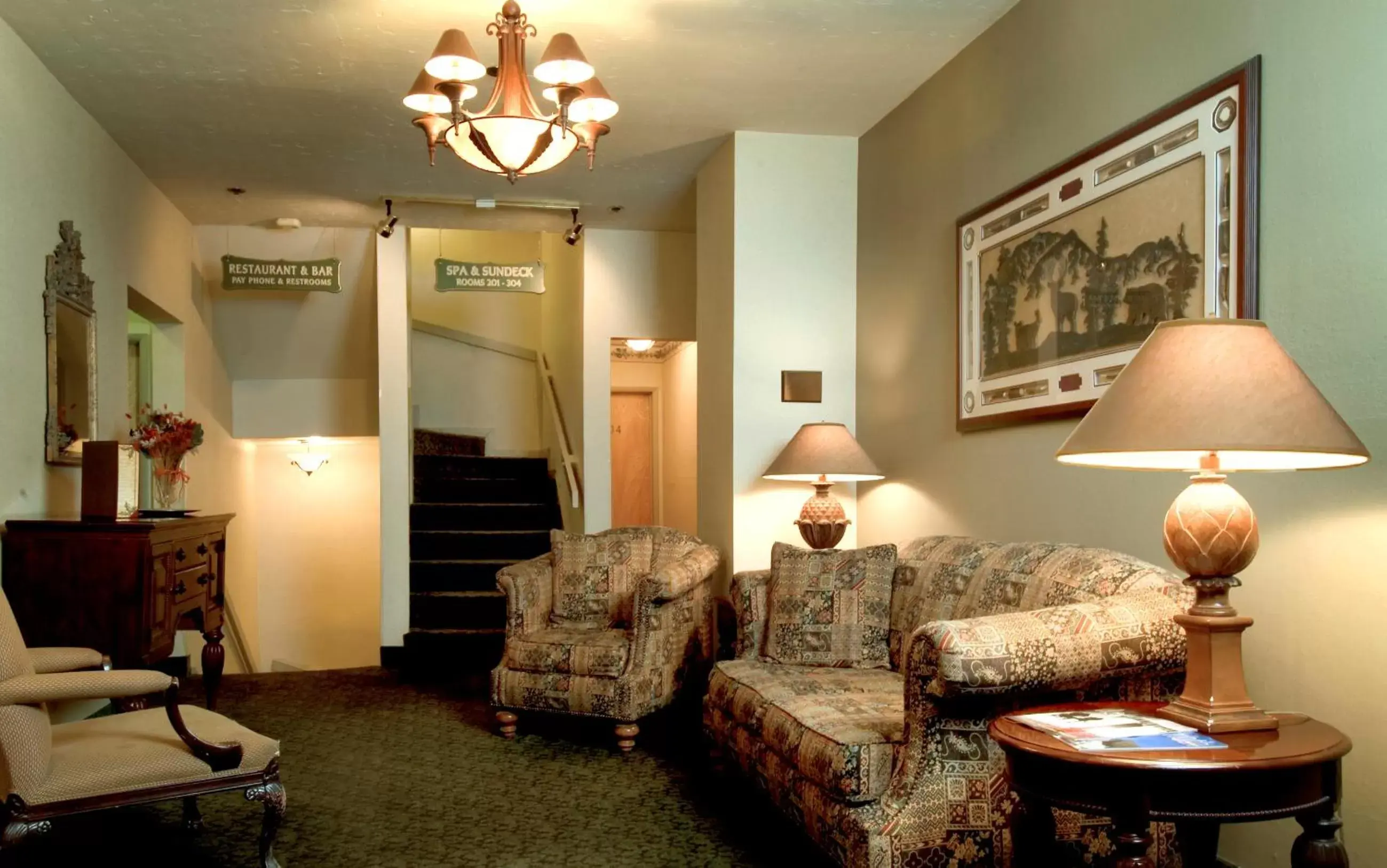 Lobby or reception, Seating Area in Austria Hof Lodge