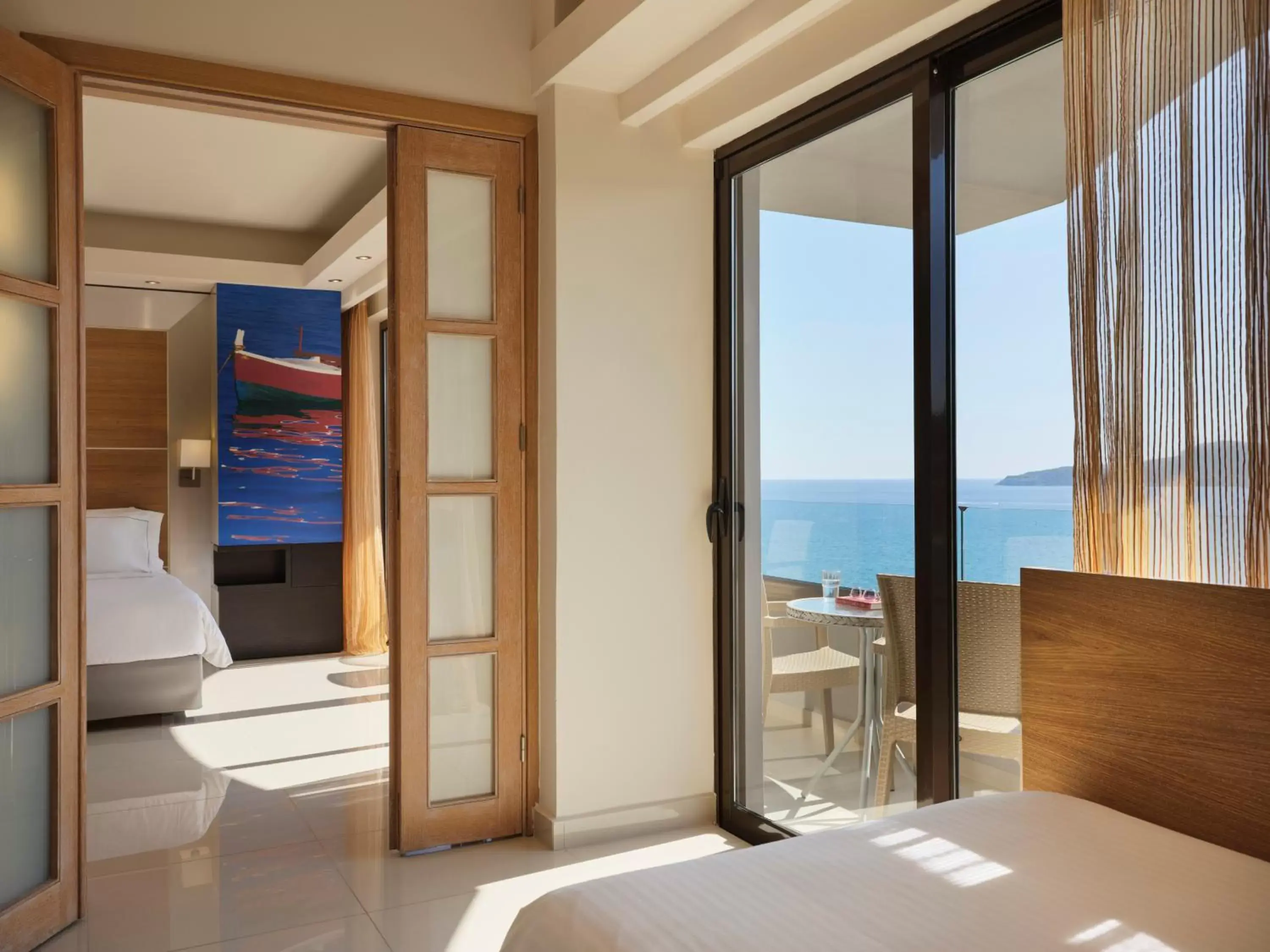 Superior Family Room with Side Sea View in Esperos Mare Resort