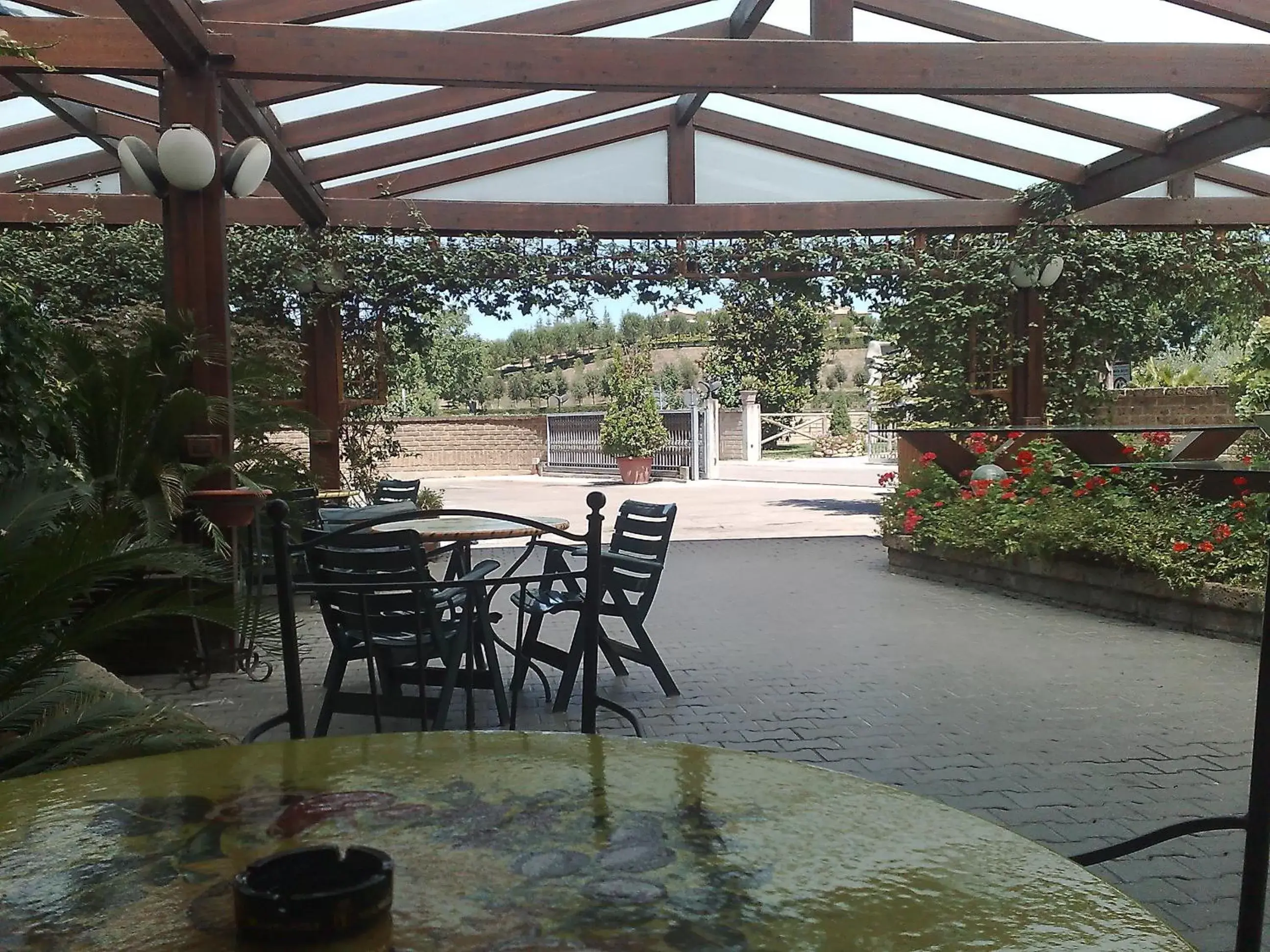 Patio in Hotel La Rotonda