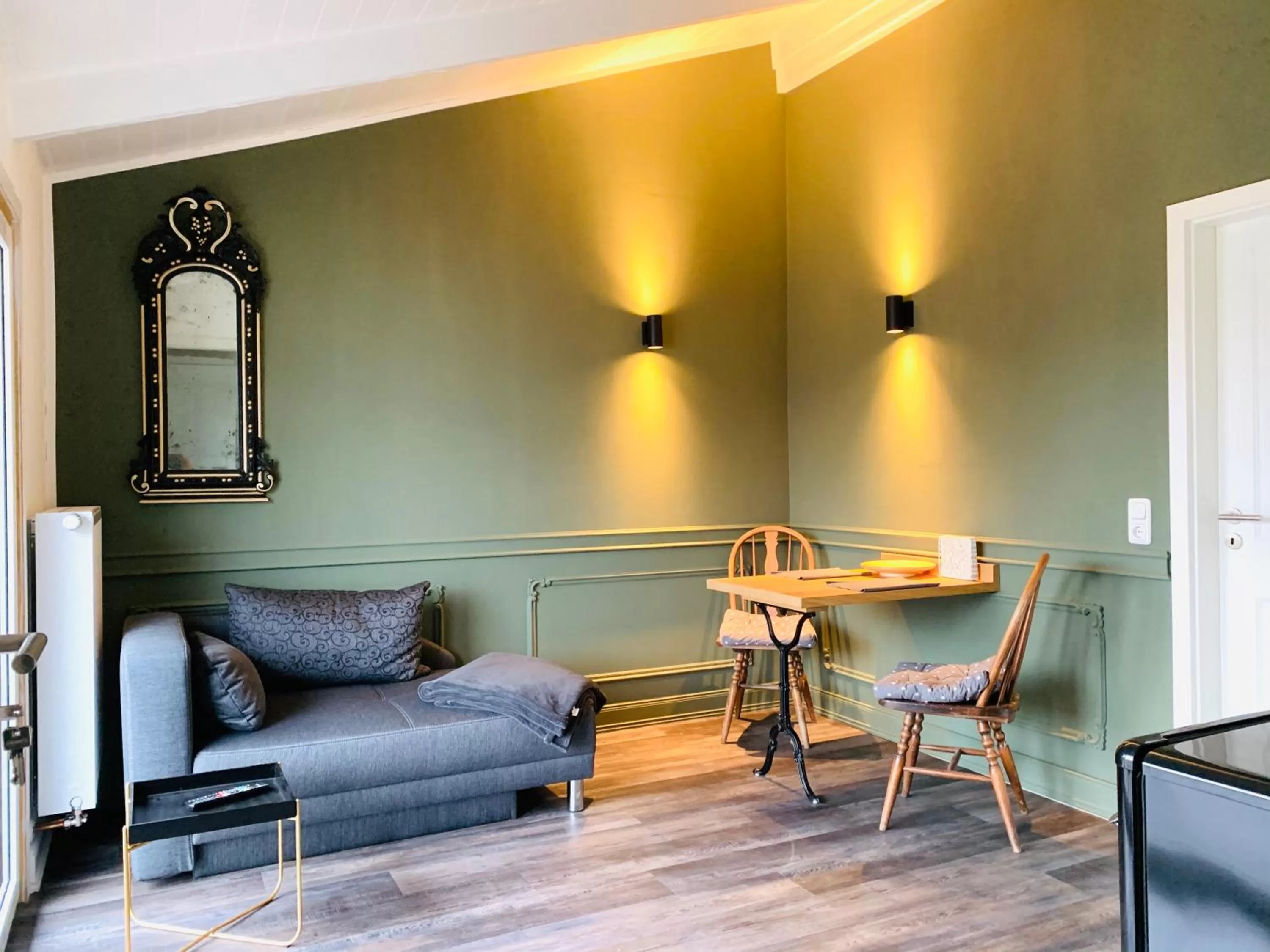 Living room in Rosenhof-Lodge