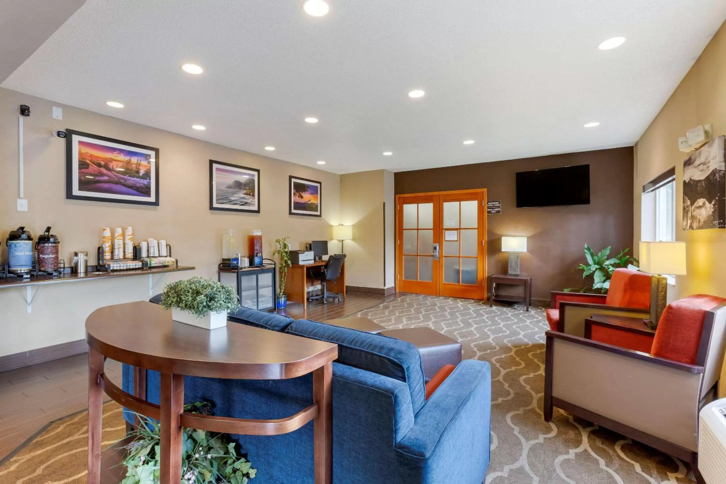 Lobby or reception in Comfort Inn Medford South