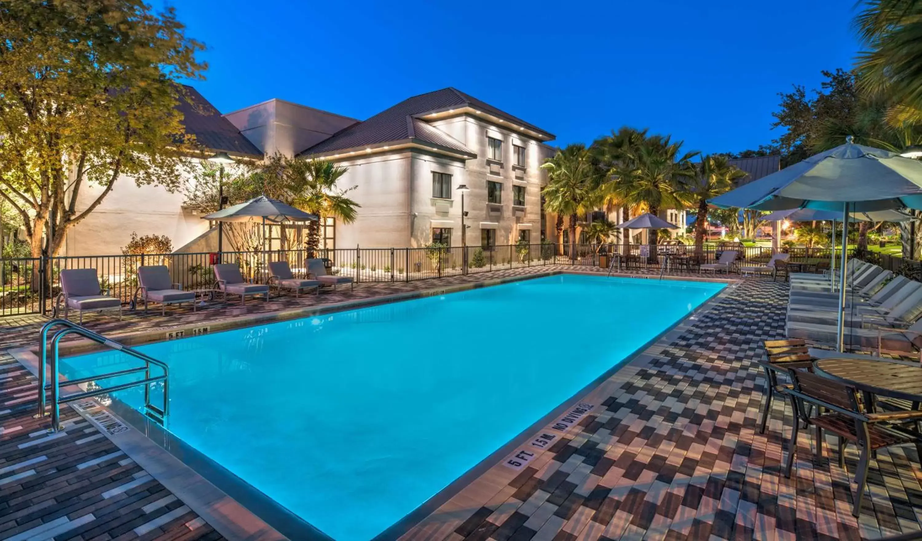 Pool view, Property Building in DoubleTree by Hilton Gainesville