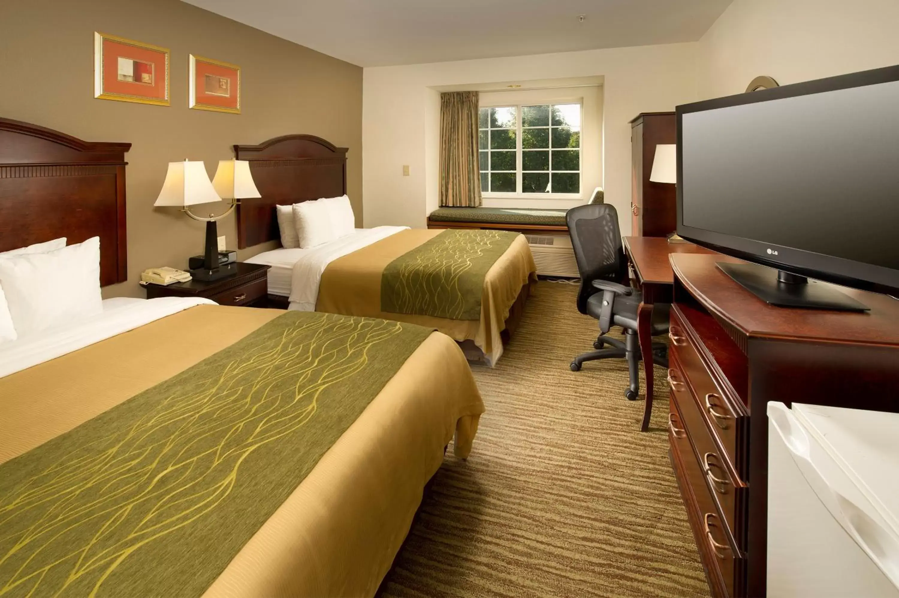Queen Room with Two Queen Beds - Non-Smoking in Comfort Inn & Suites Airport Dulles-Gateway