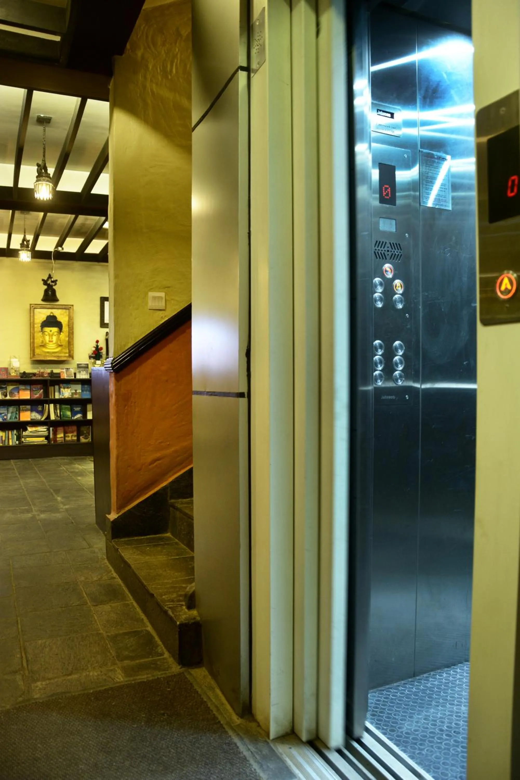 Decorative detail in Kasthamandap Boutique Hotel