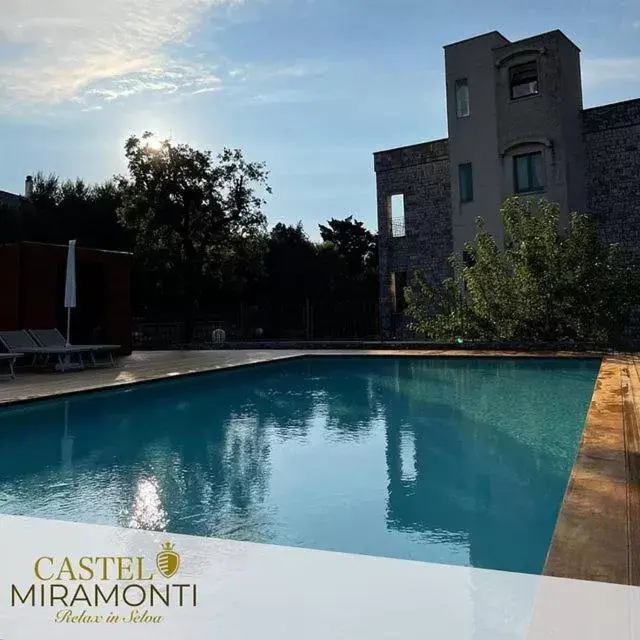 Swimming Pool in Hotel Castel Miramonti