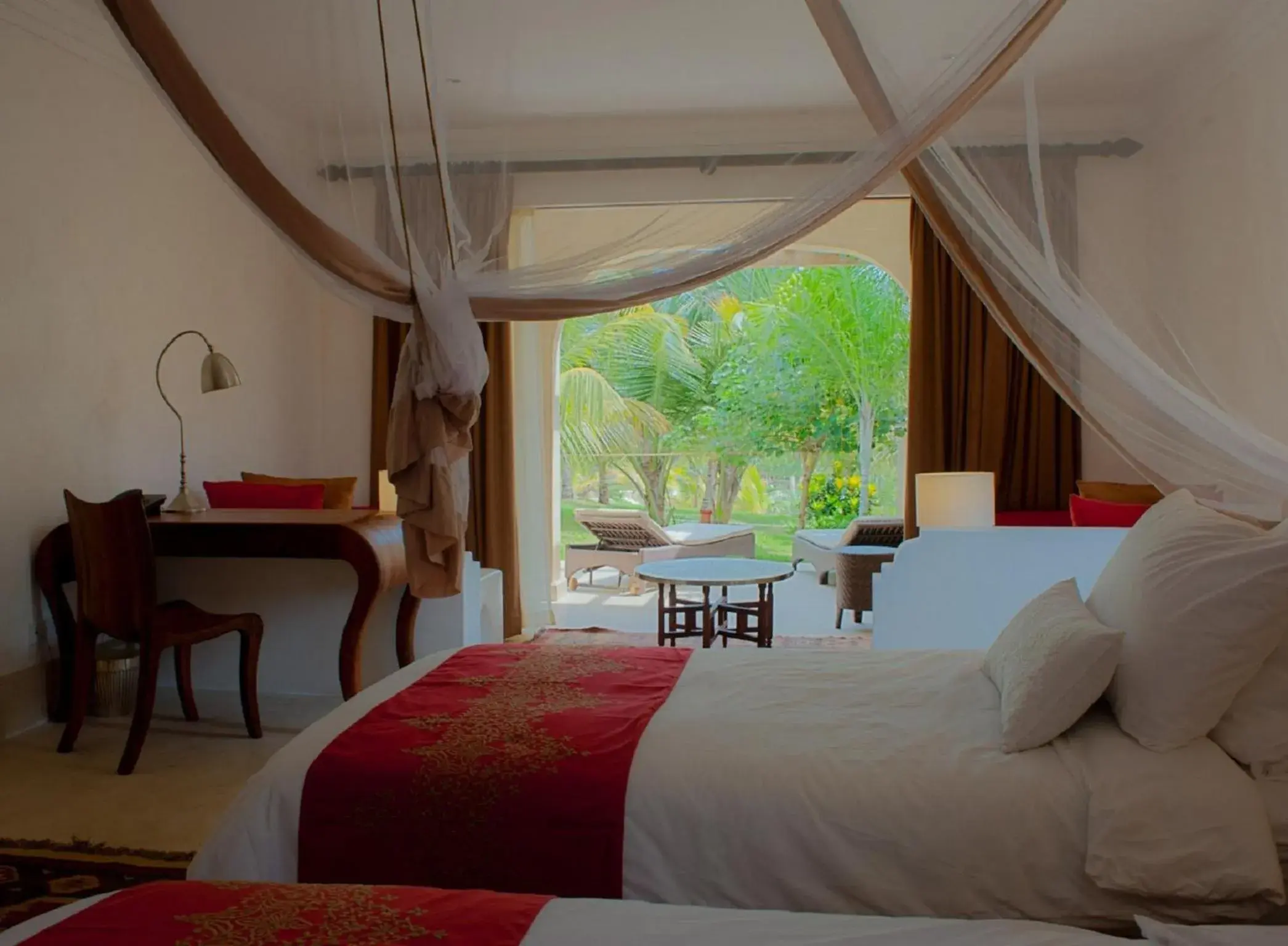 Bed in Swahili Beach