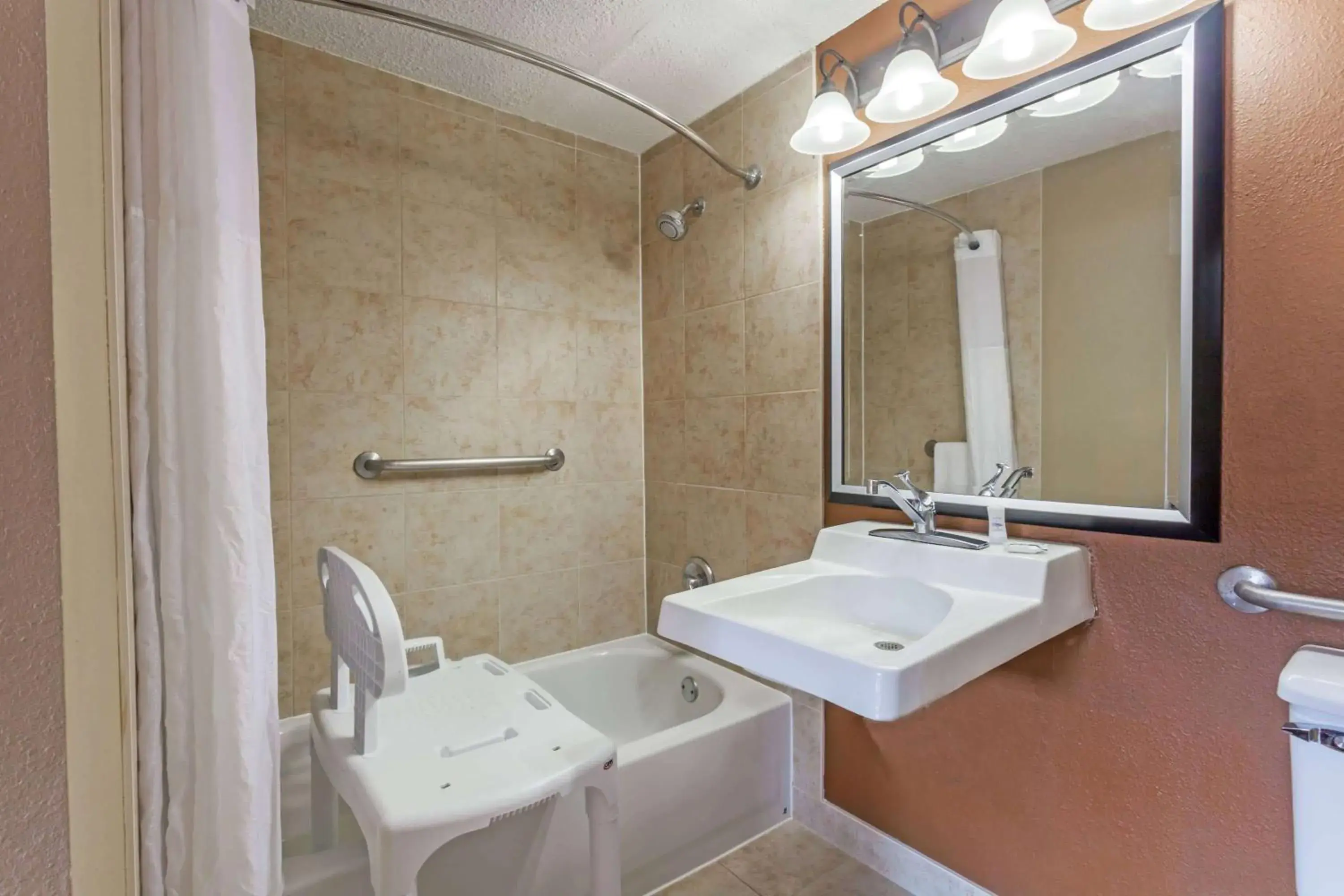 Bathroom in Microtel Inn by Wyndham Lexington