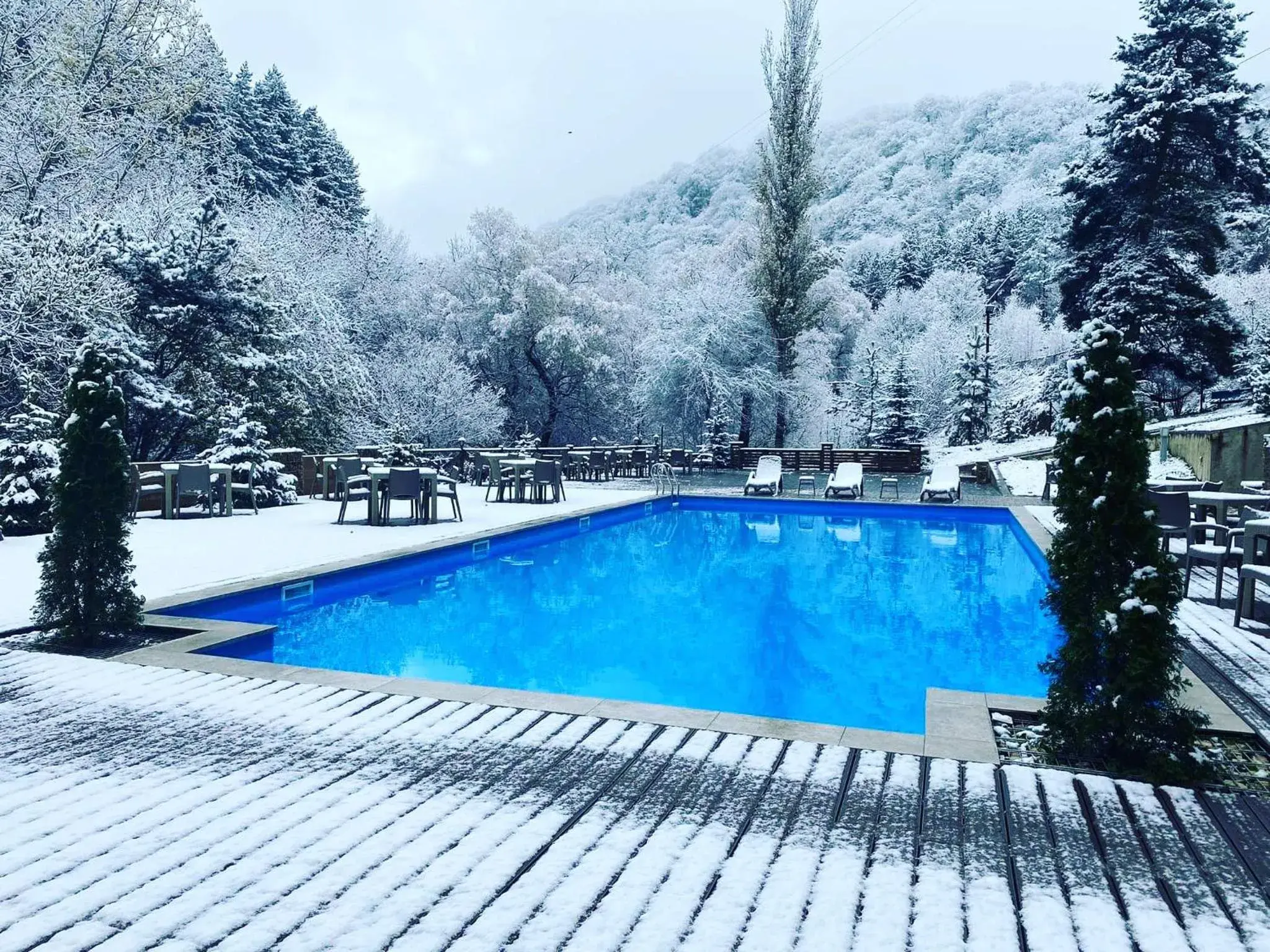 Swimming Pool in Best Western Plus Paradise Hotel Dilijan