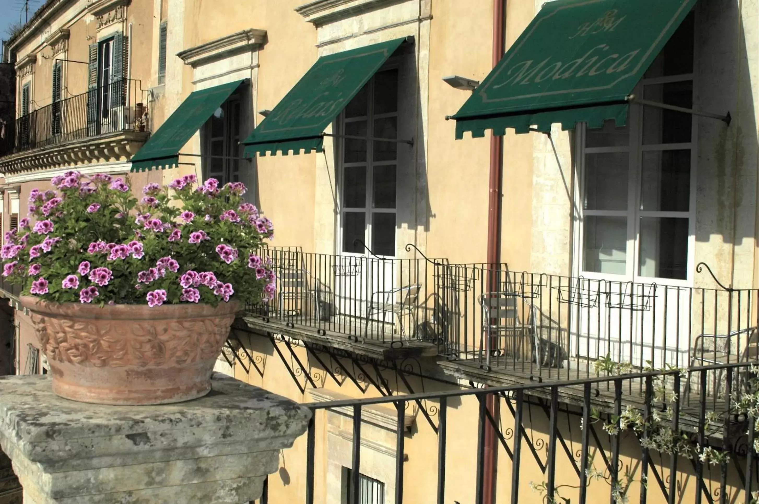 Property building in Hotel Relais Modica