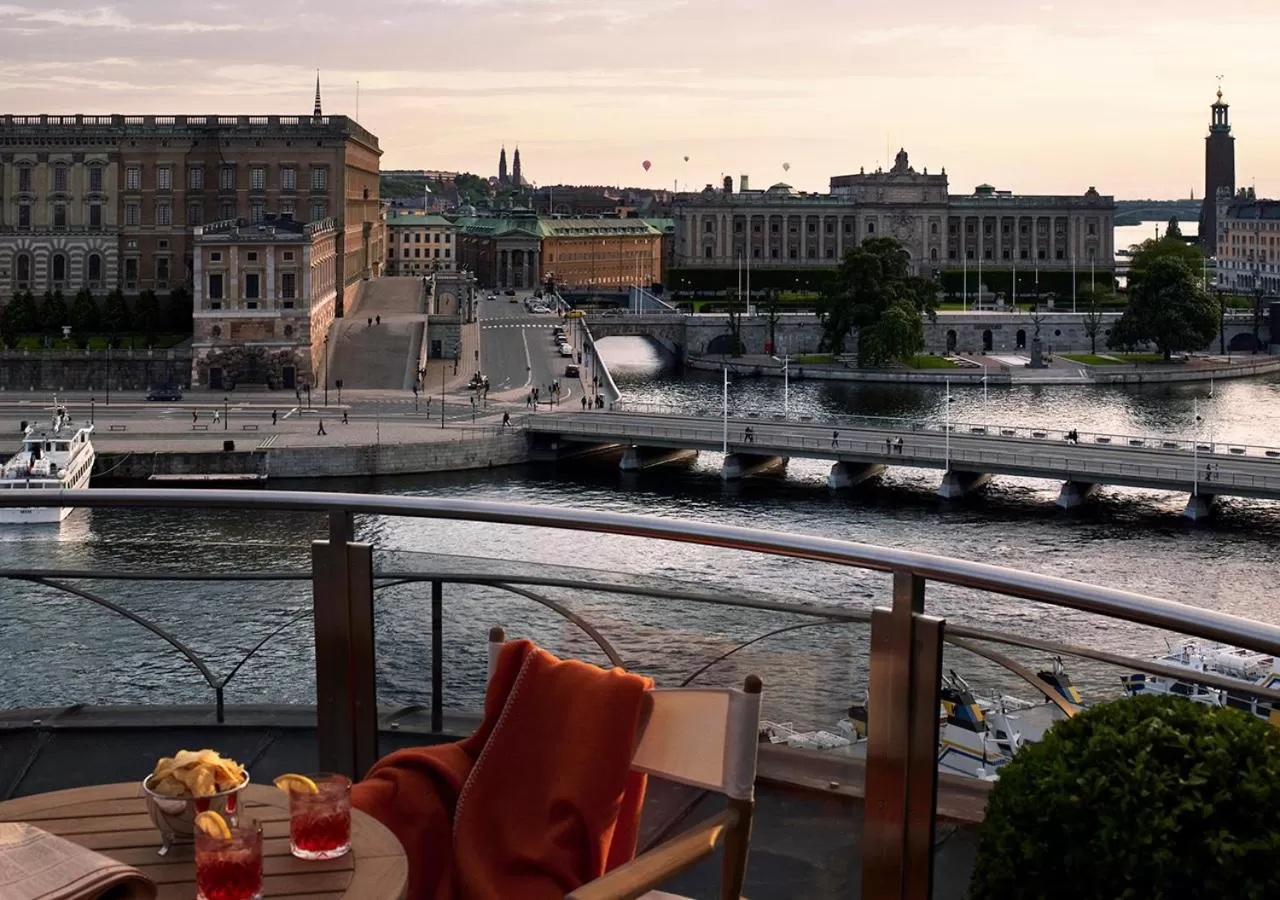 Balcony/Terrace in Grand Hôtel Stockholm